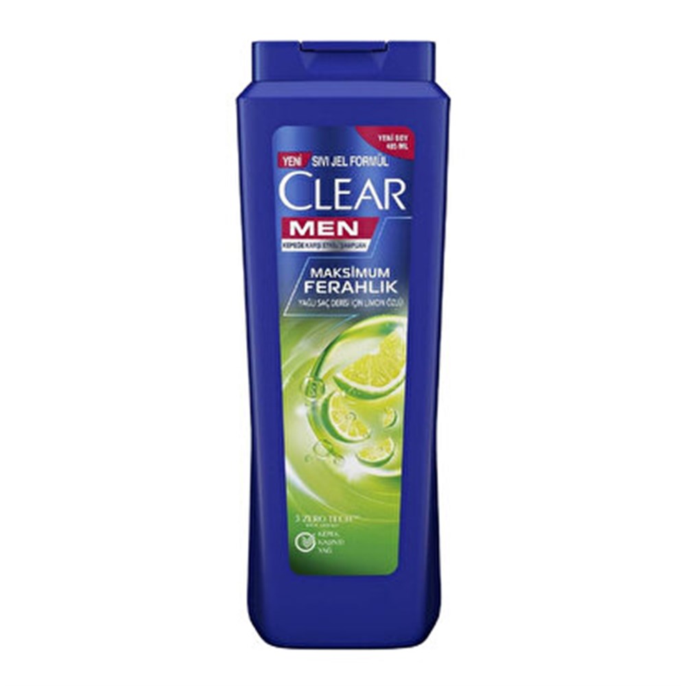 Clear Şampuan Men 485 Ml Maksimum Ferahlık