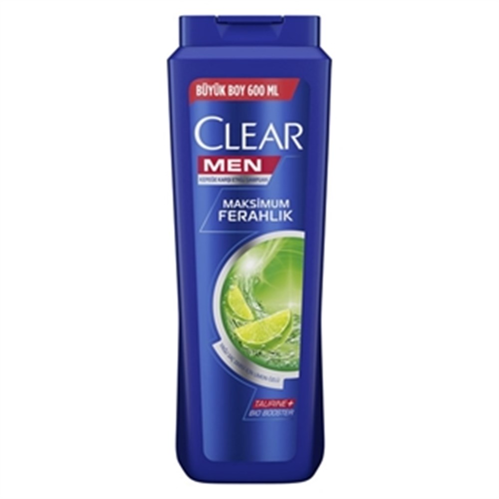 Clear Sampuan Men 600 Ml Maksumum Ferahlık