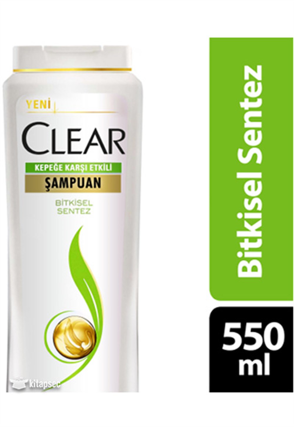 Clear Şampuan Women Bitkisel Sentez Nutrium 550 Ml