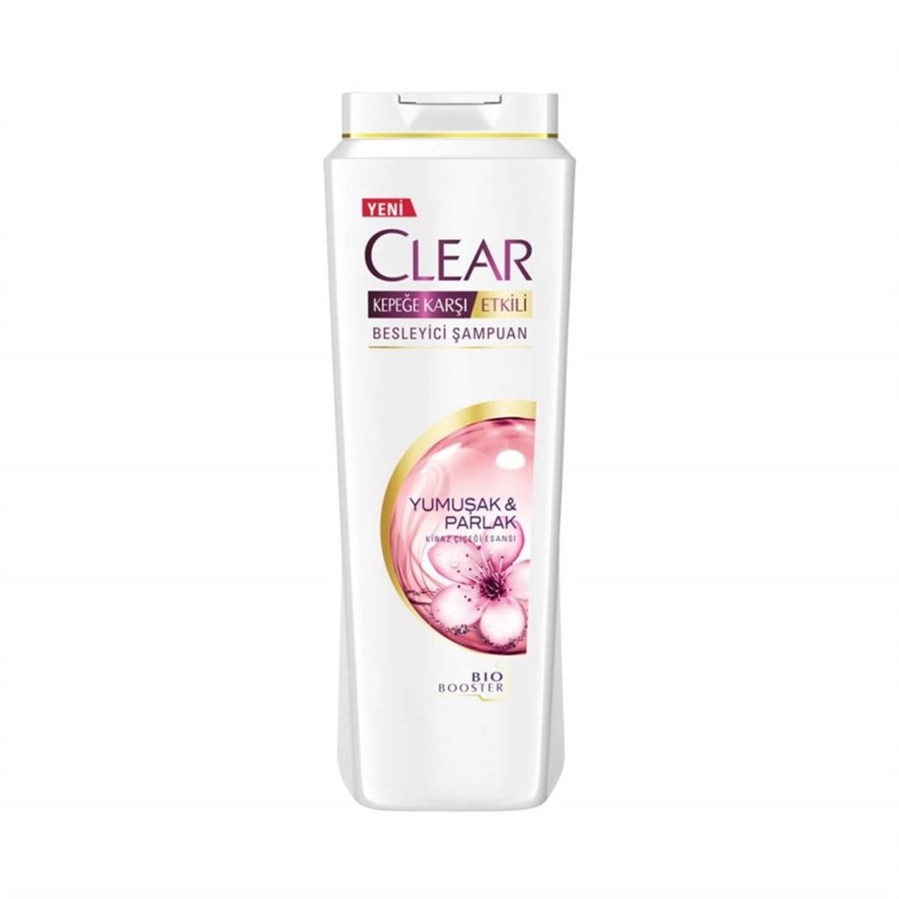 Clear Yumuşak&Parlak 2'si 1 Arada Şampuan 500 ML