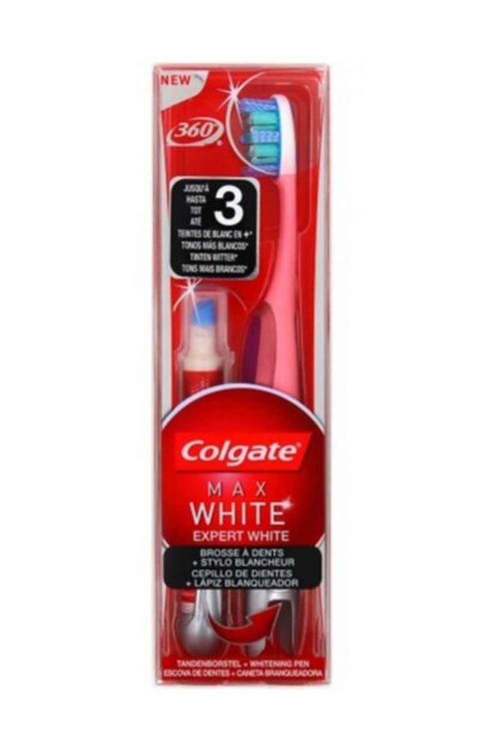 Colgate Diş Beyazlatıcı Kalem Max White + 360 Medium Fırça | Cossta  Cosmetic Station