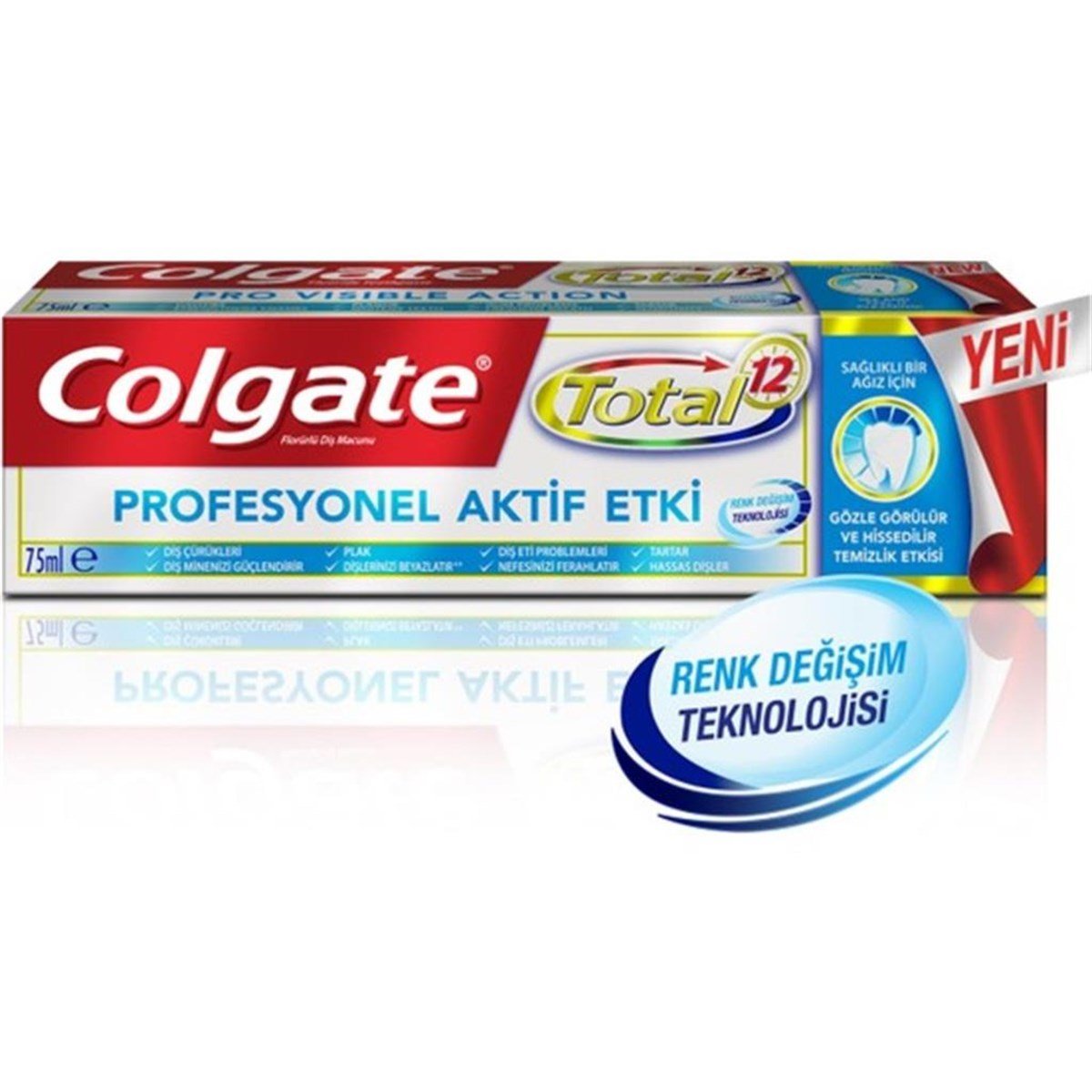 Colgate Diş Macunu Total Profesyonel Aktif Etki 75 Ml