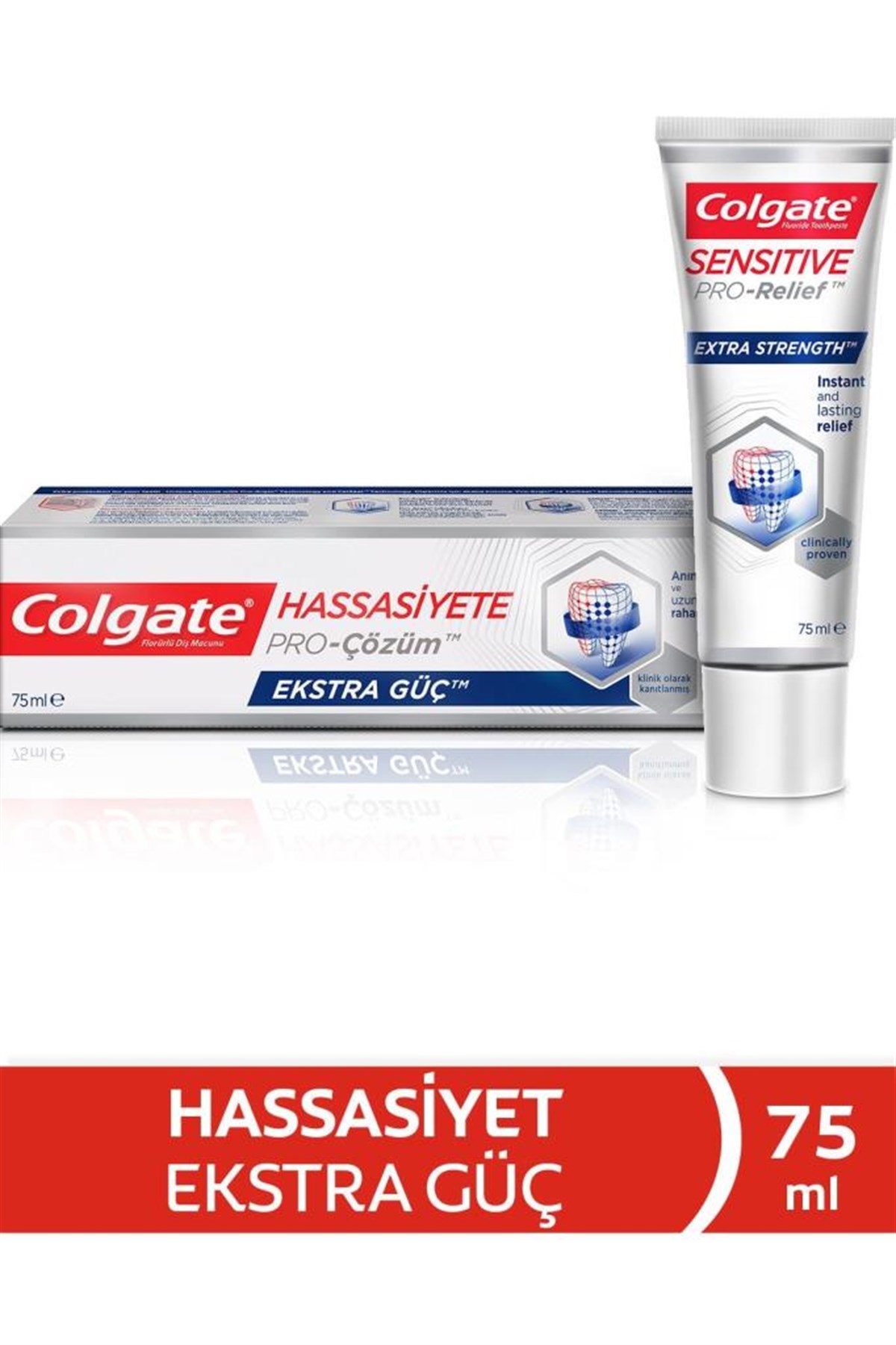 Colgate Hassasiyete Pro Çözüm Extra güç Diş Macunu 75 ml