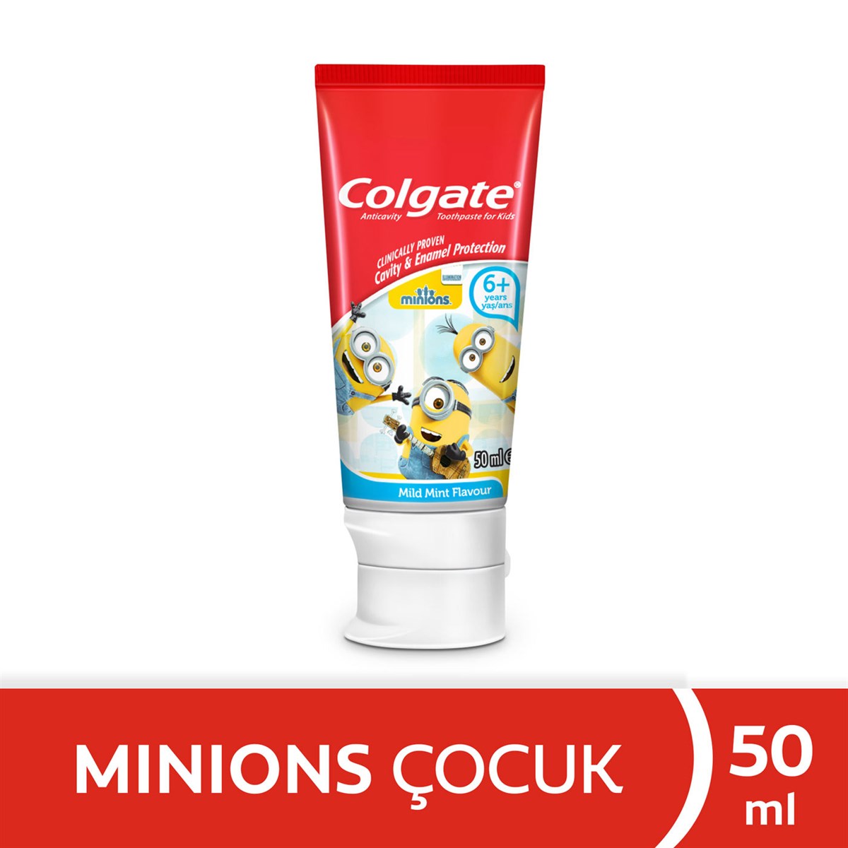 Colgate Minions Çürüklere Karşı Etkili Çocuk Diş Macunu 50 Ml
