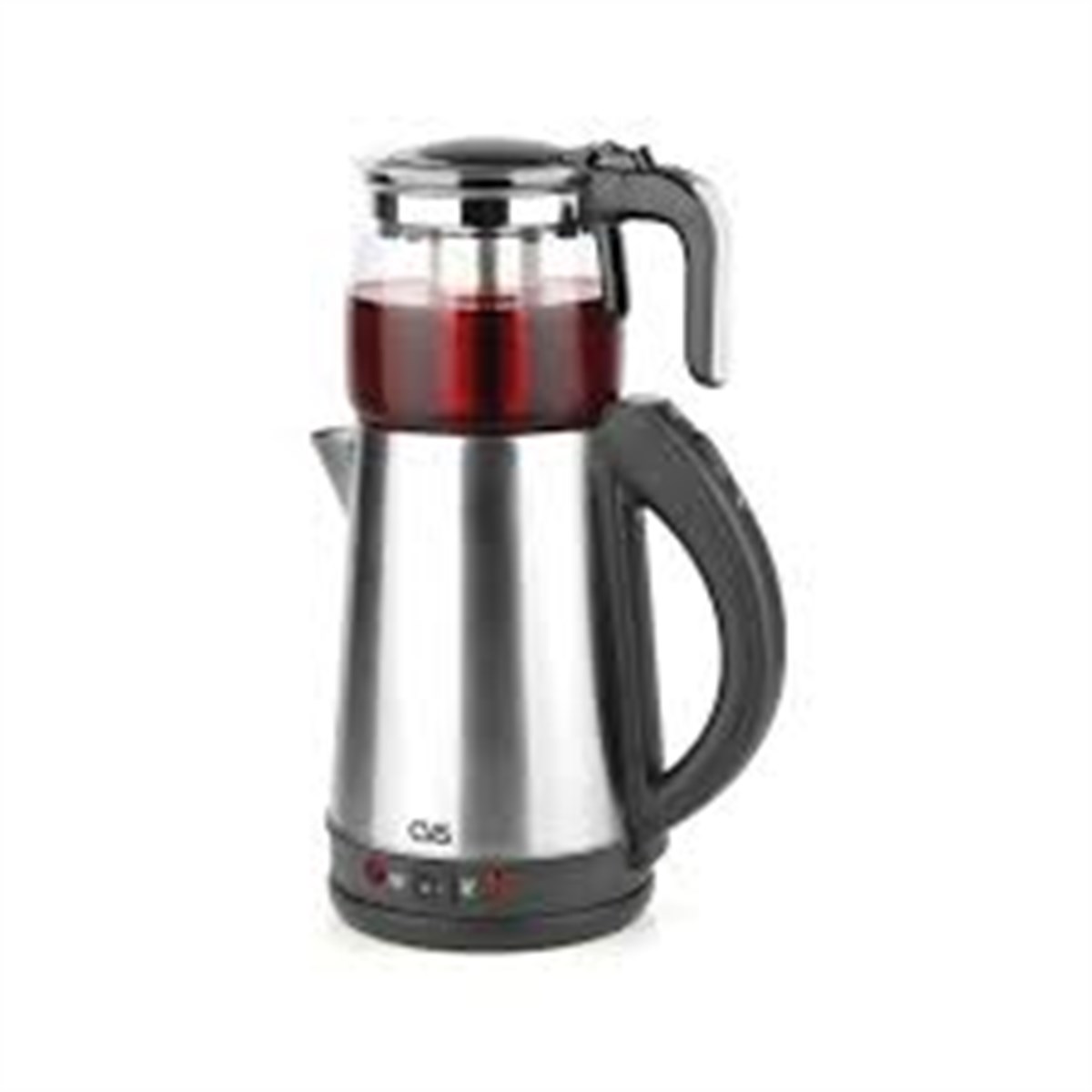 Cvs Dn 91127 Elektriklii Çay Makinesi Cam Demlik Çelik Çaycı
