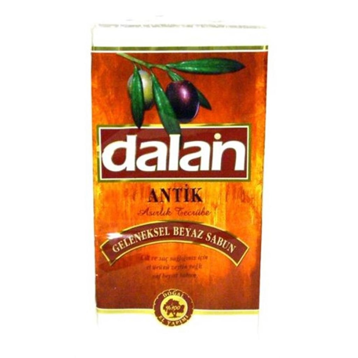 Dalan Antik Gelneksel Beyaz Kalip Sabun 5x180Gr