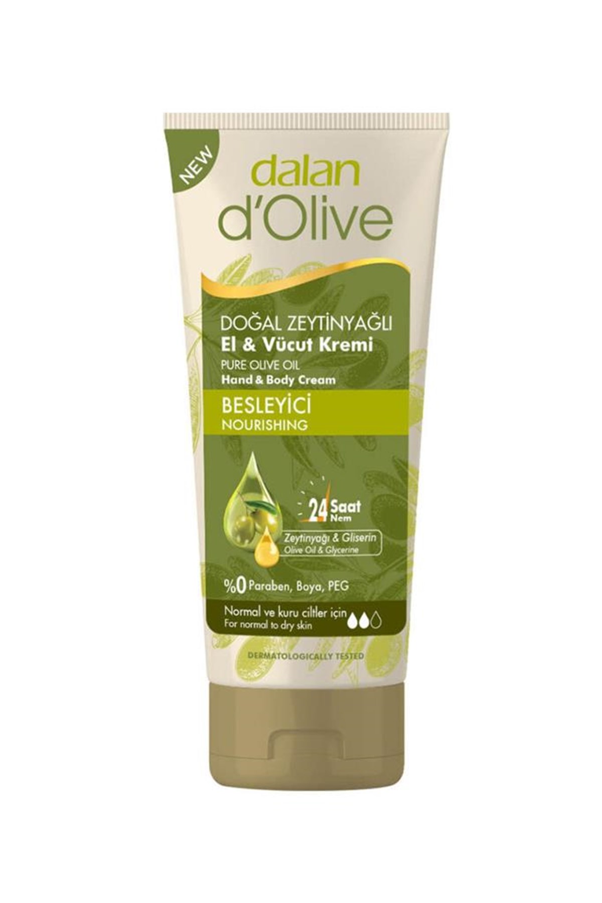 Dalan D'Olive Nemlendirici El ve Vücut Kremi 250 Ml