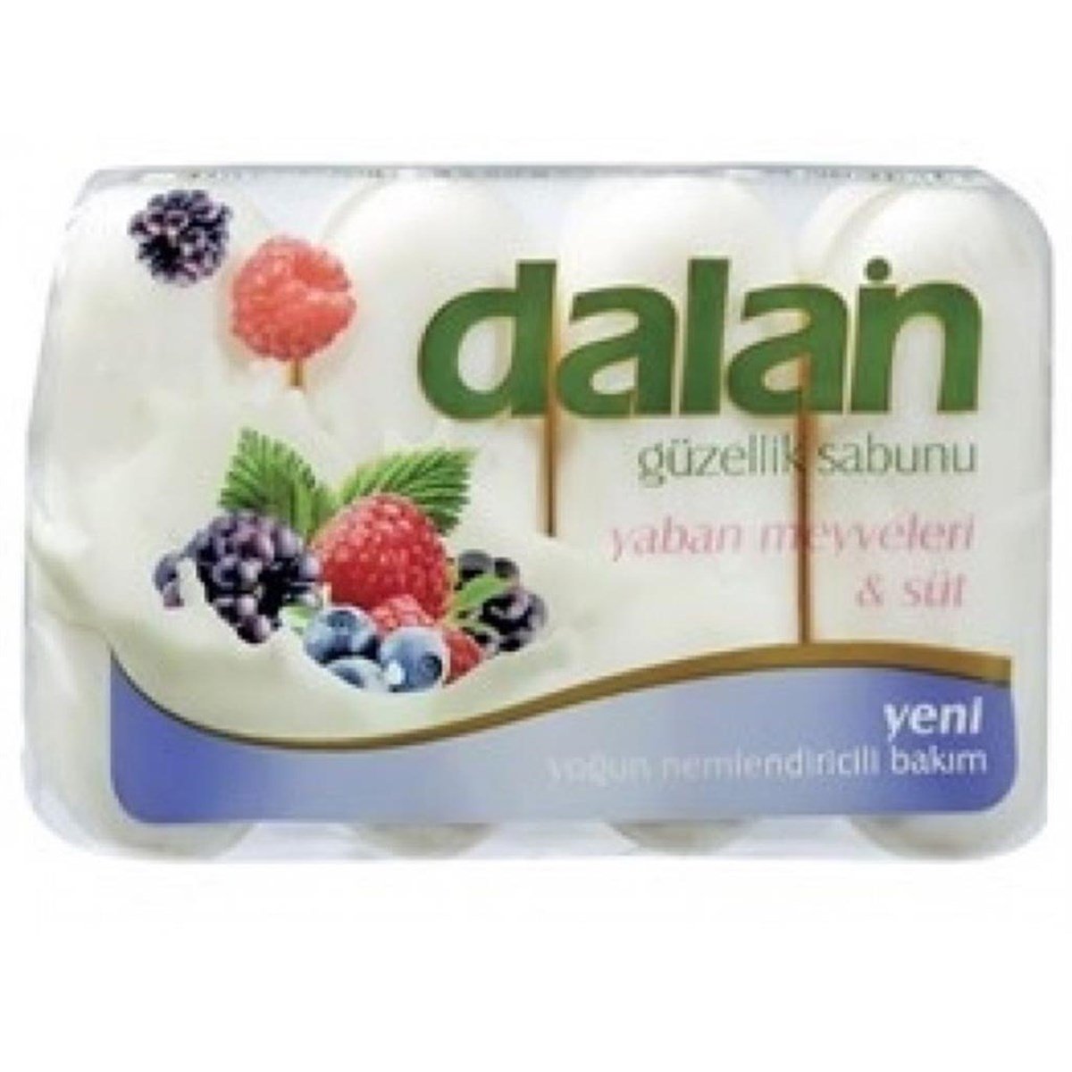 Dalan Güzellik Sabunu Yaban Meyveleri & Süt 4x90 Gr
