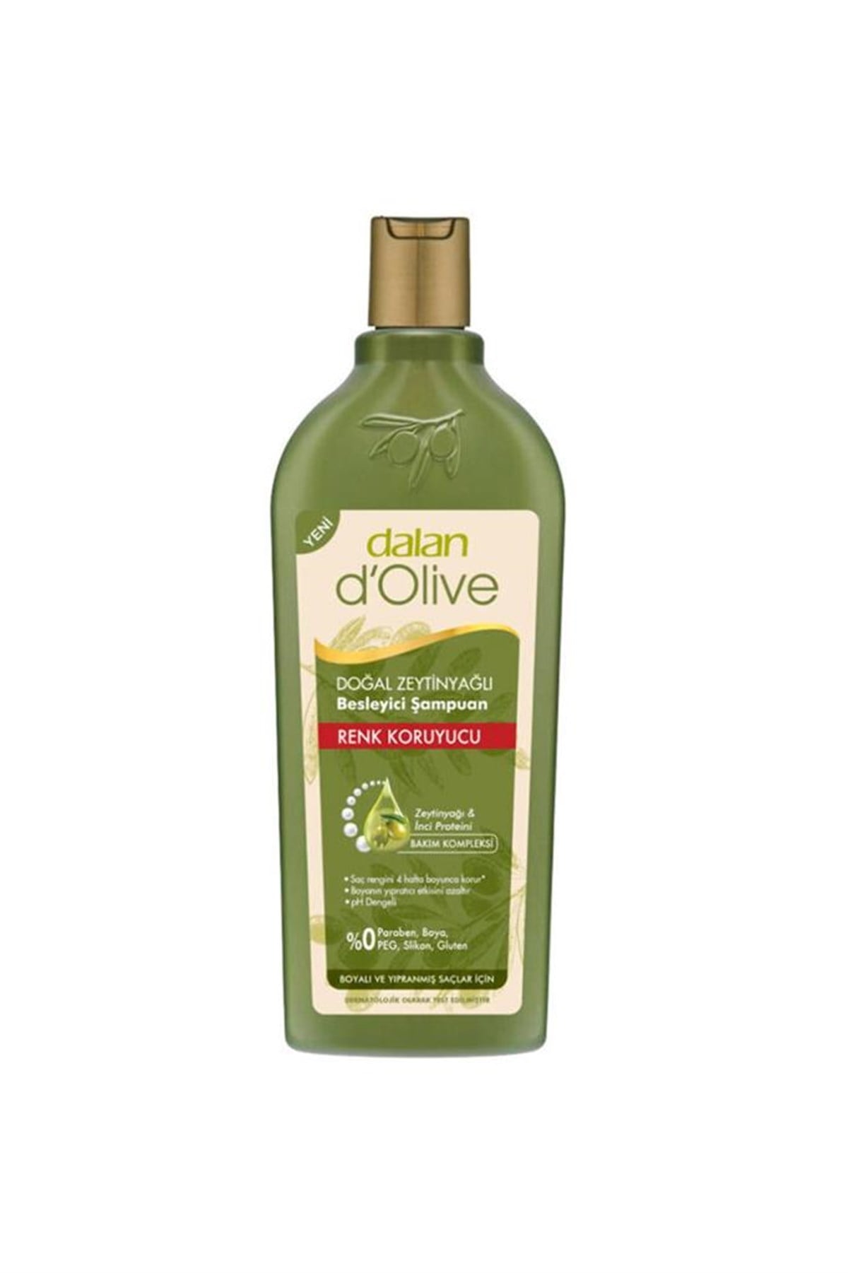 Dalan Şampuan D'Olive Zeytinyağlı Renk Koruyucu 400 Ml