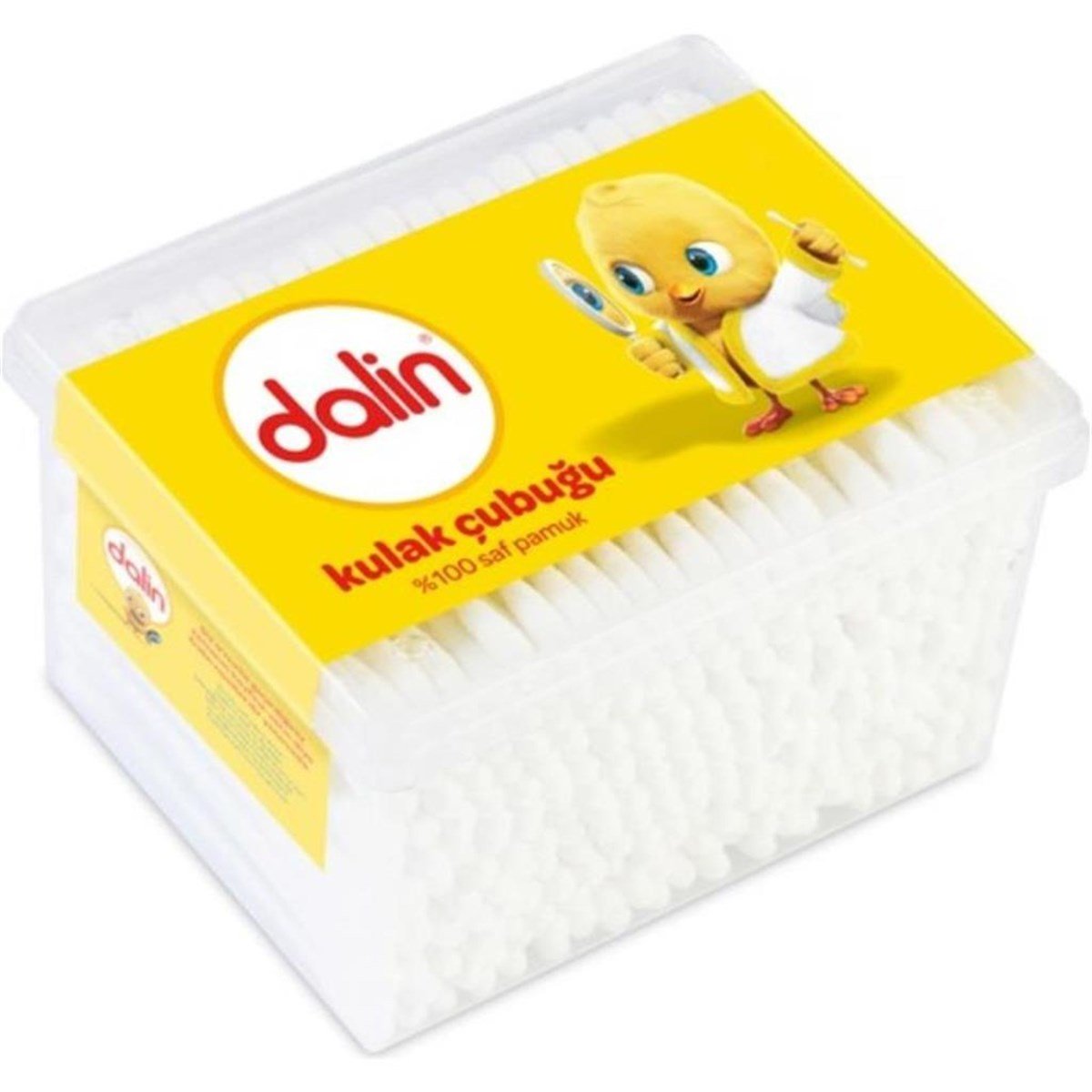 Dalin %100 Saf Pamuk Kulak Çubuğu 300 Adet