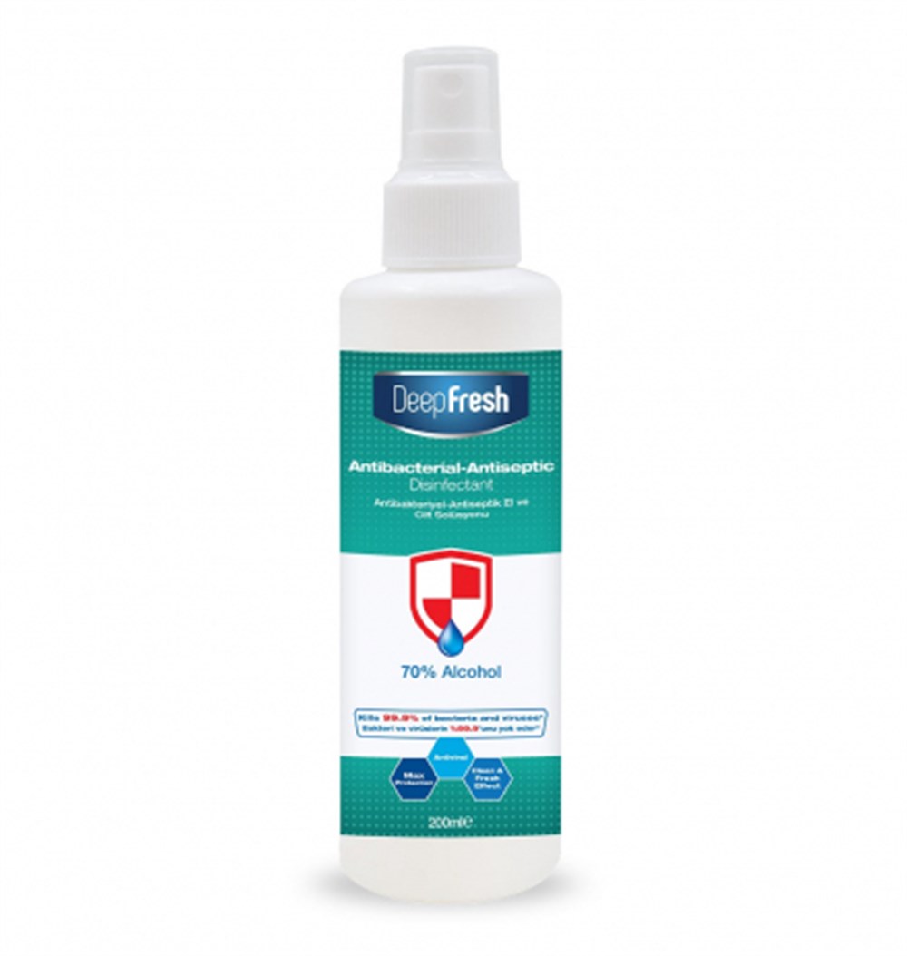 Deep Fresh Antiseptik Sprey Dezenfektan 200 ml