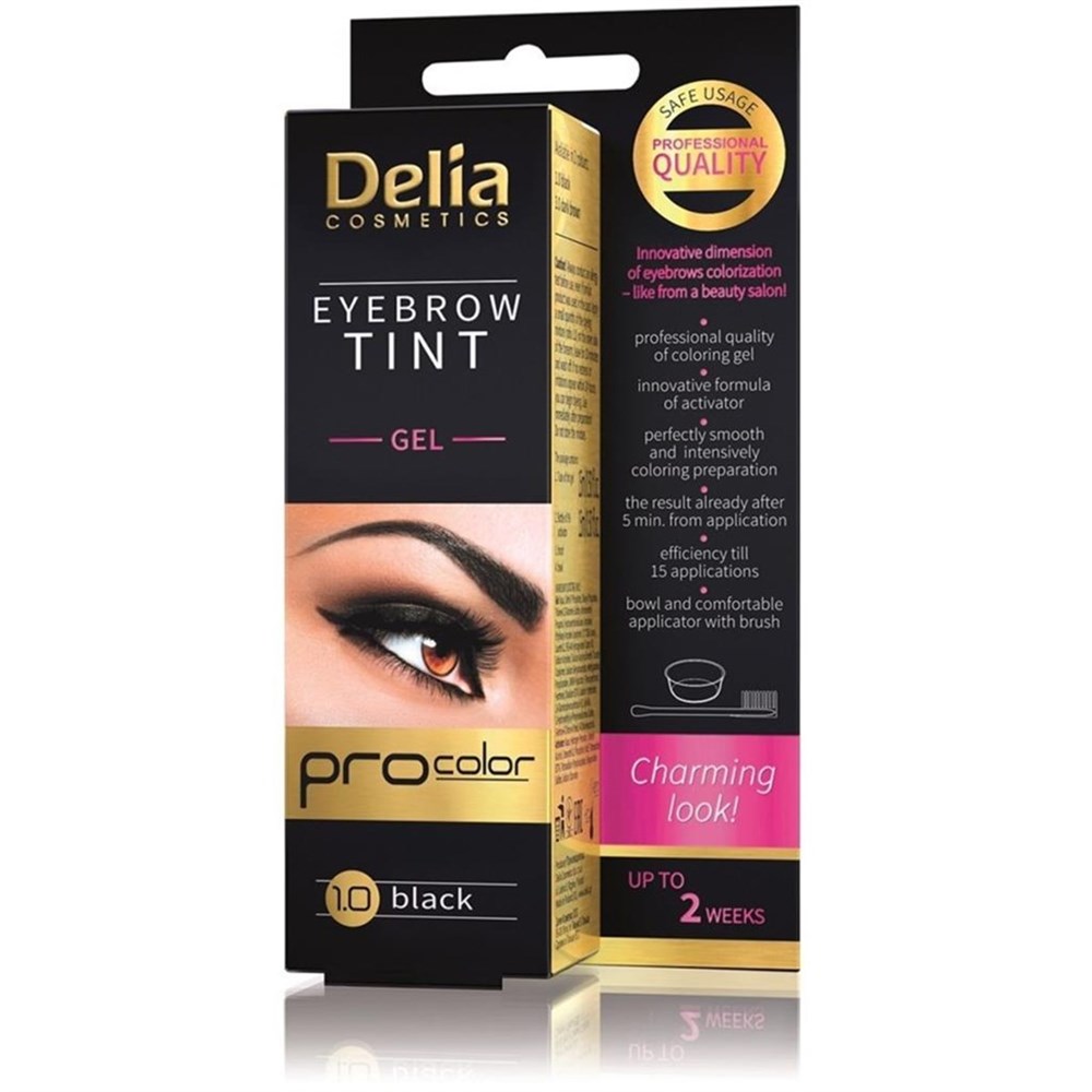 Delia Cameleo Kaş Boyası Krem 1.0 Siyah 15 Ml