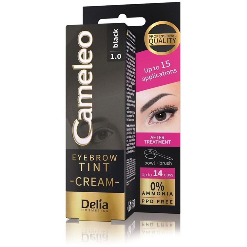 Delia Cameleo Kaş Boyası Krem 1.0 Siyah 15 Ml