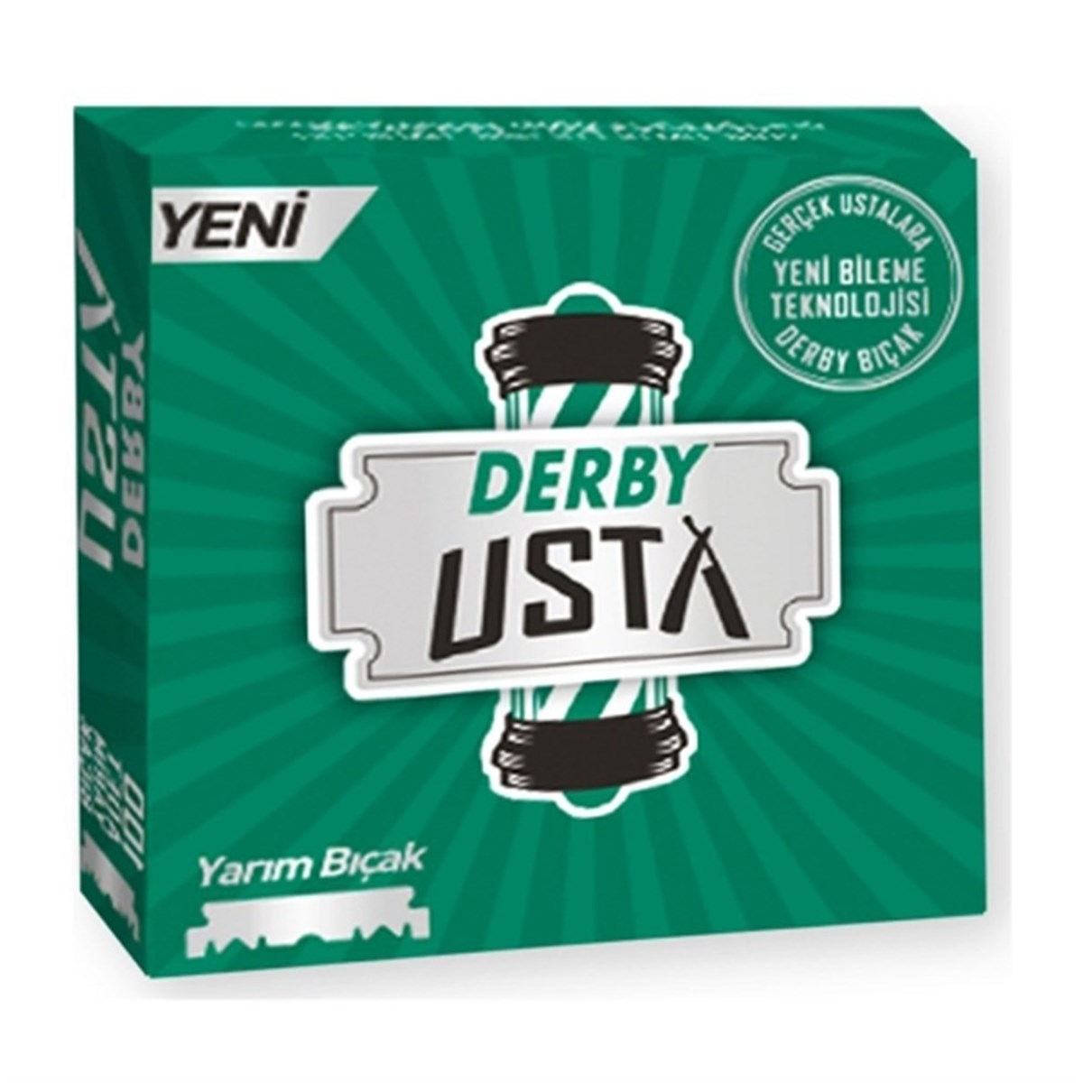 Derby Profesyonel Berberler İçin Yarım Jilet