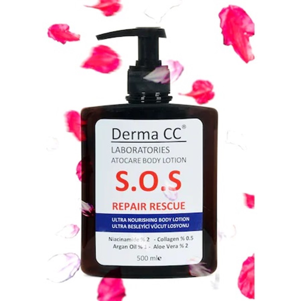 Derma CC Atocare S.O.S Acil Onarım Vücut Losyonu 500 Ml