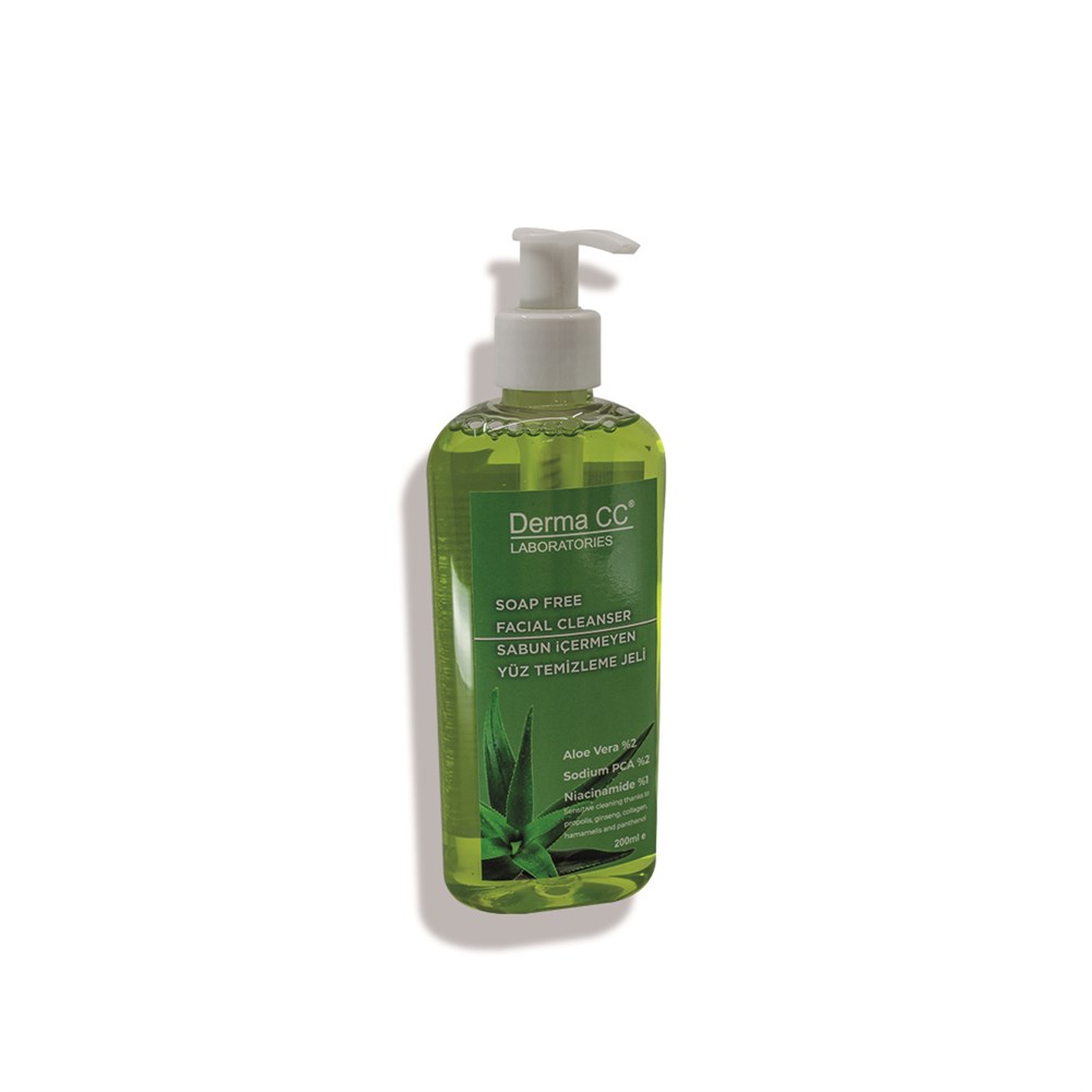 Derma CC Yüz Temizleme Jeli 200 Ml Sabun İçermez