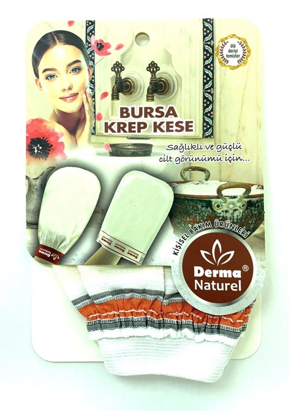 Derma Naturel Krep Kese Lastikli
