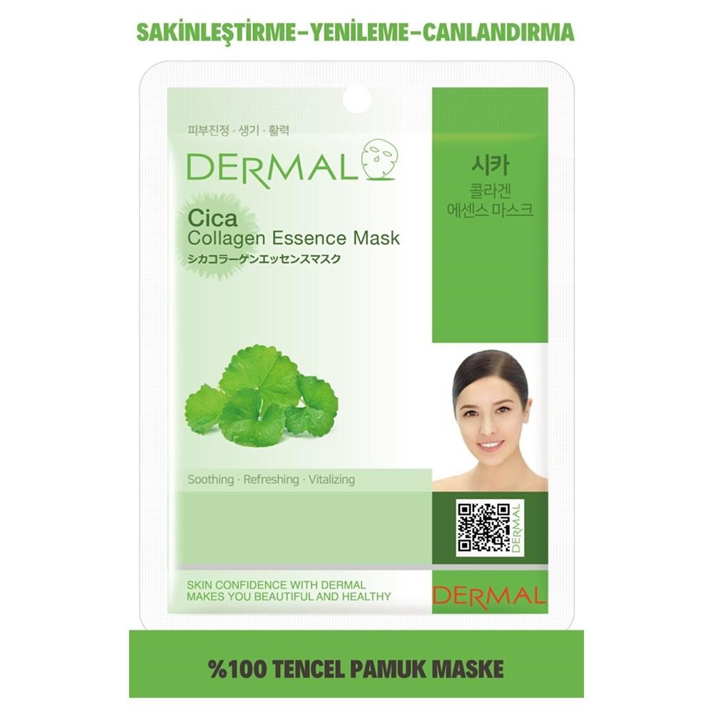 Dermal Cica Collagen Essence Maske 23Gr