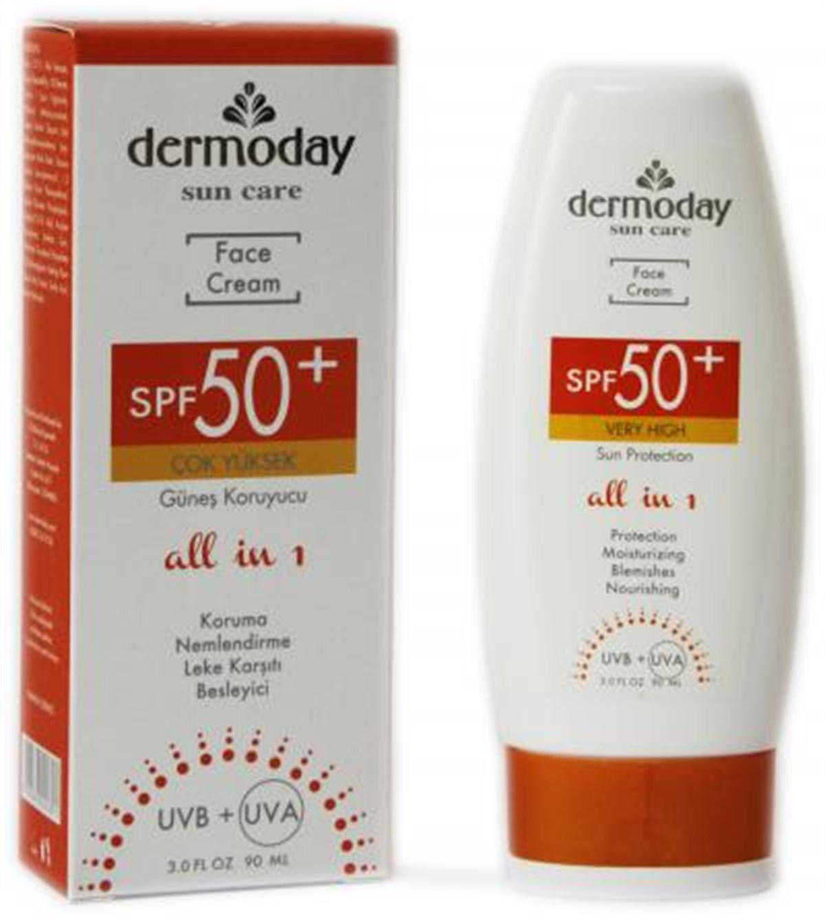 Dermoday Gunes Koruyucu Yuz Kremi Spf 50 90 Ml