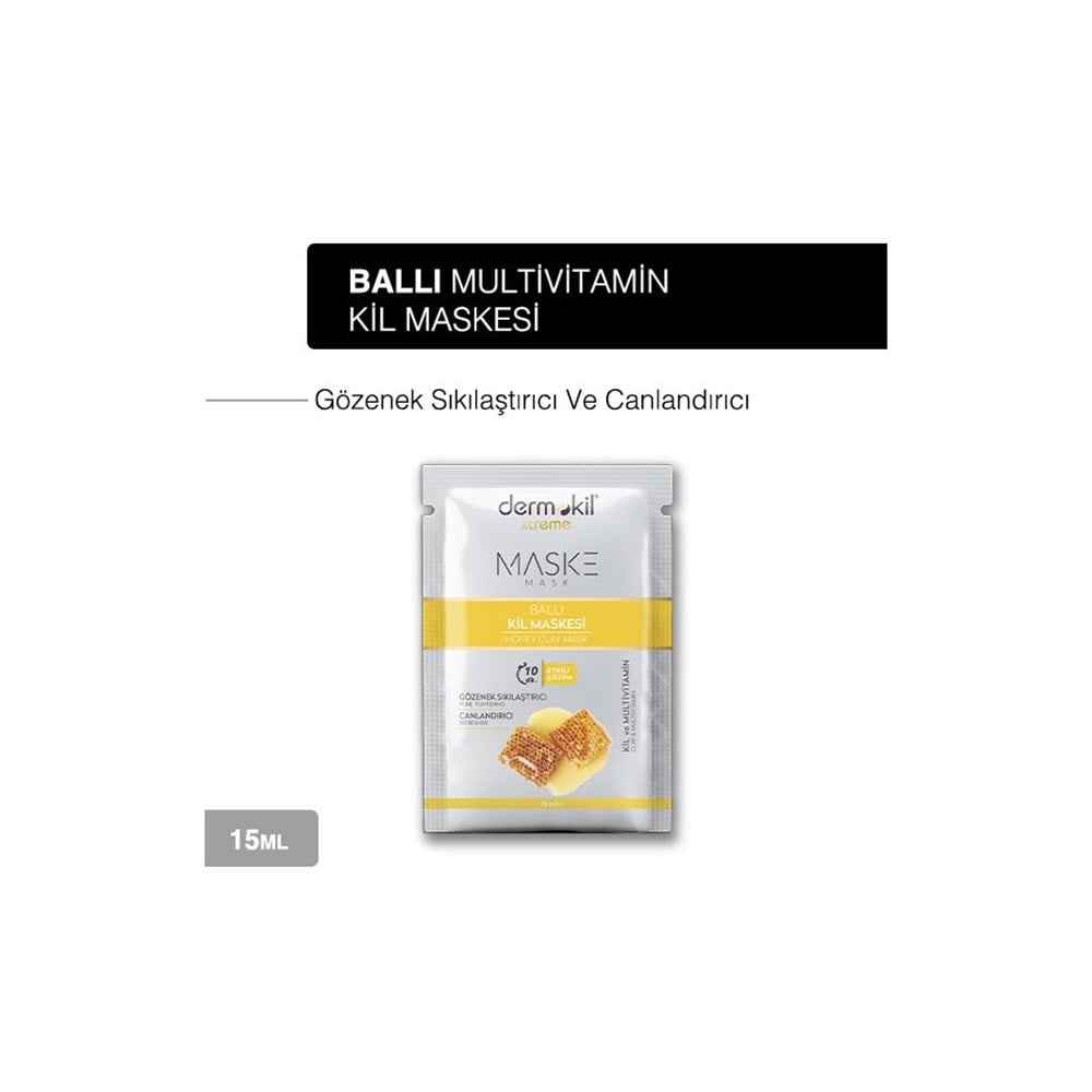 Dermokil Ballı Kil Maskesi 15 Ml