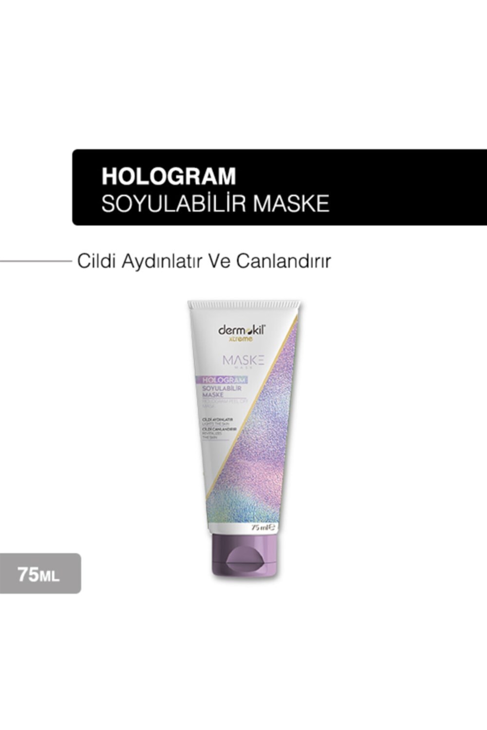 Dermokil Hologram Soyulabilir Maske 75 ml