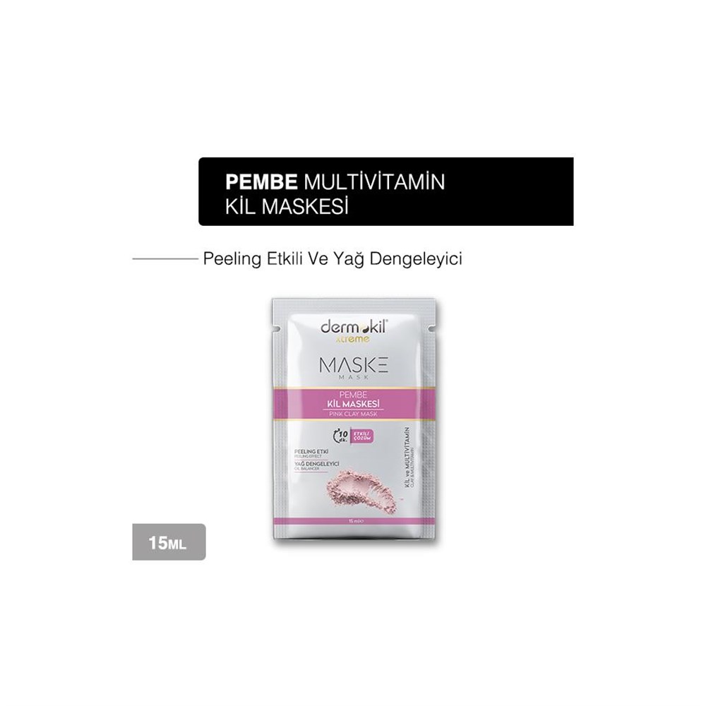 Dermokil Pembe Kil Maskesi 15 ml