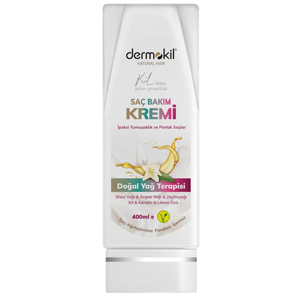 Dermokil Saç Kremi 400 ml Doğal Yağ Terapisi 
