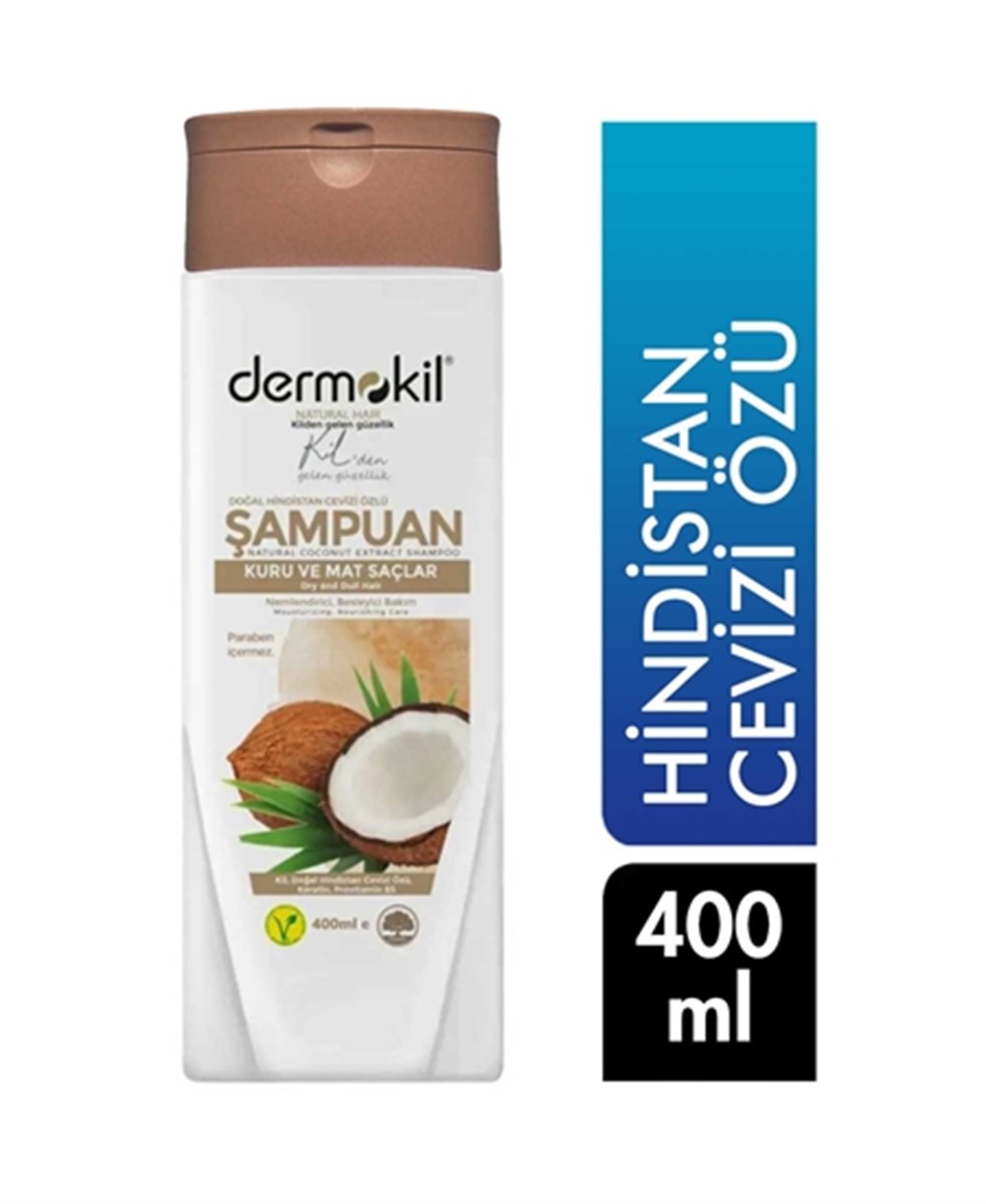 Dermokil  Şampuan 400 ml Hindistan Cevizi