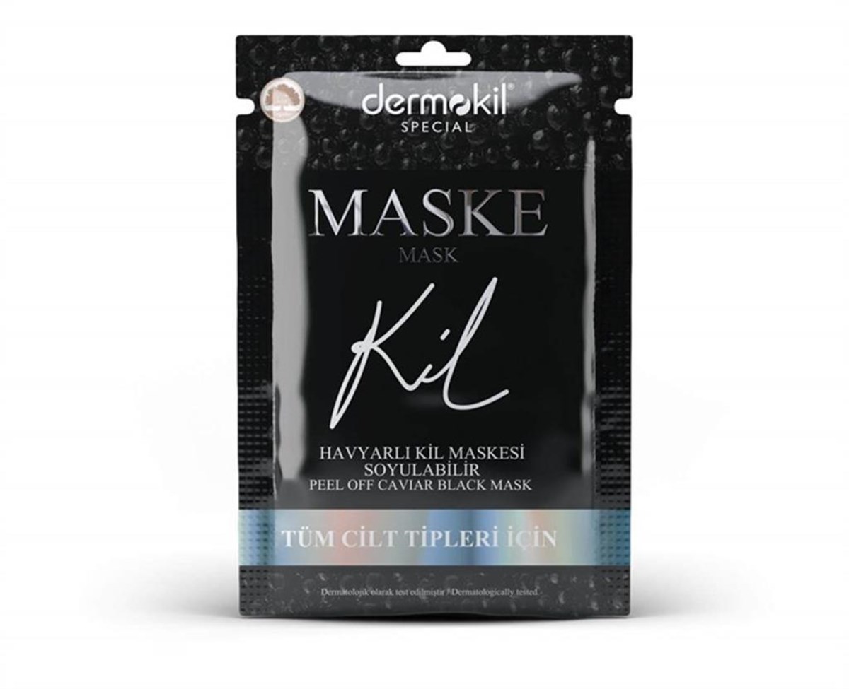 Dermokil Soyulabilir Havyarlı Siyah Kil Maskesi 15 Ml