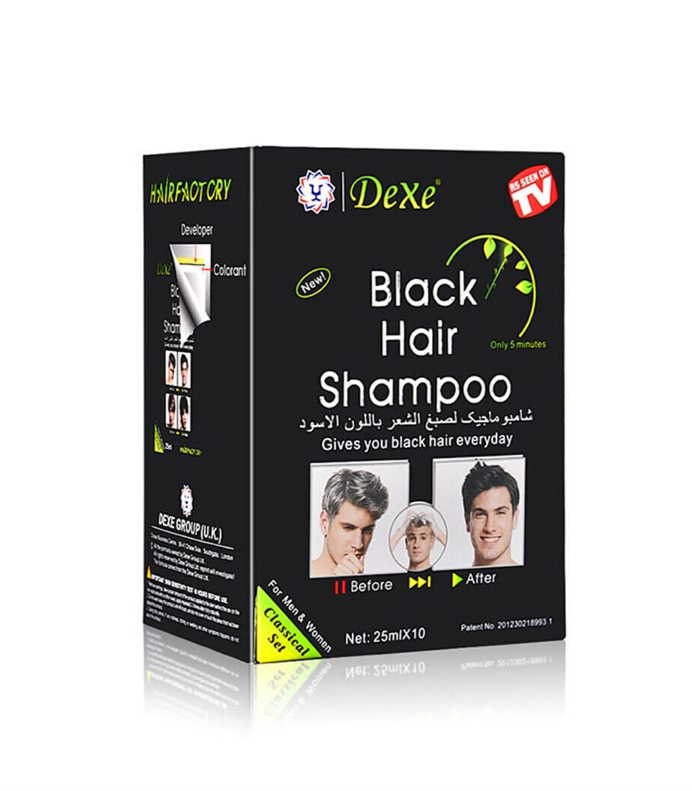 Dexe Black Haır Shampo 25 Ml X 10