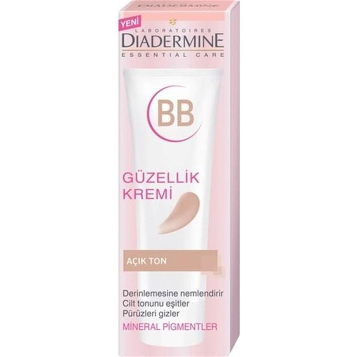 Diadermine Bb Krem açık Ton 50 ML + Sünger Hediye