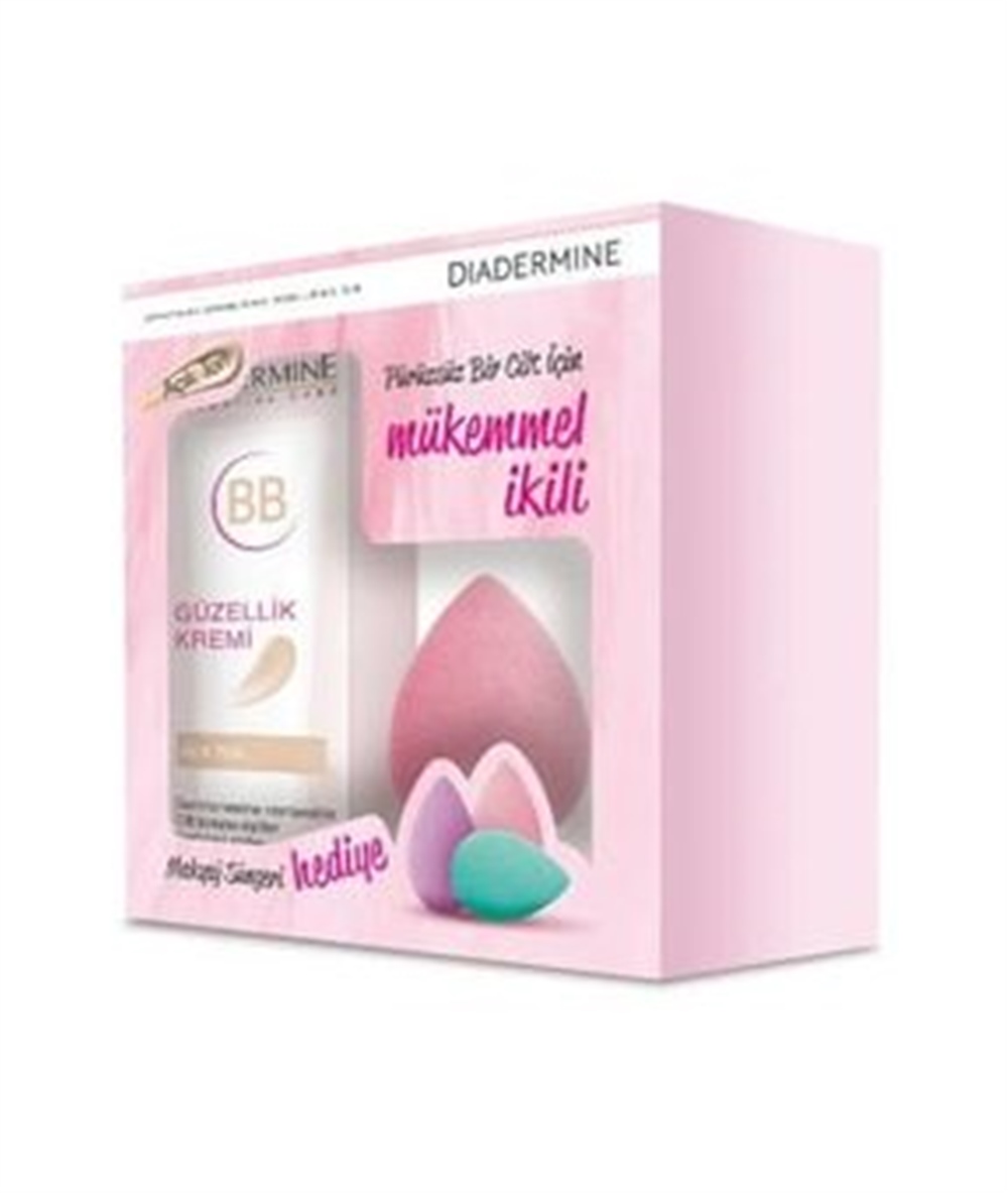 Dıadermıne Beauty Bb Krem 50Ml Acık Ton+Sunger Hedıye
