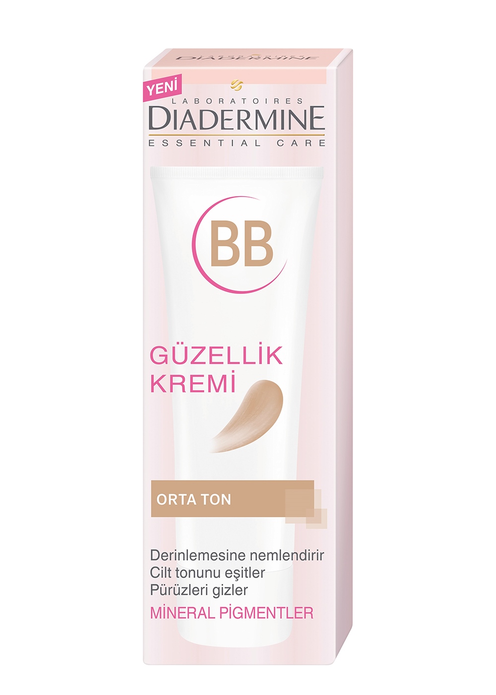 Diadermine Essential Care Bb Güzellik Kremi- Orta Ton 50 Ml