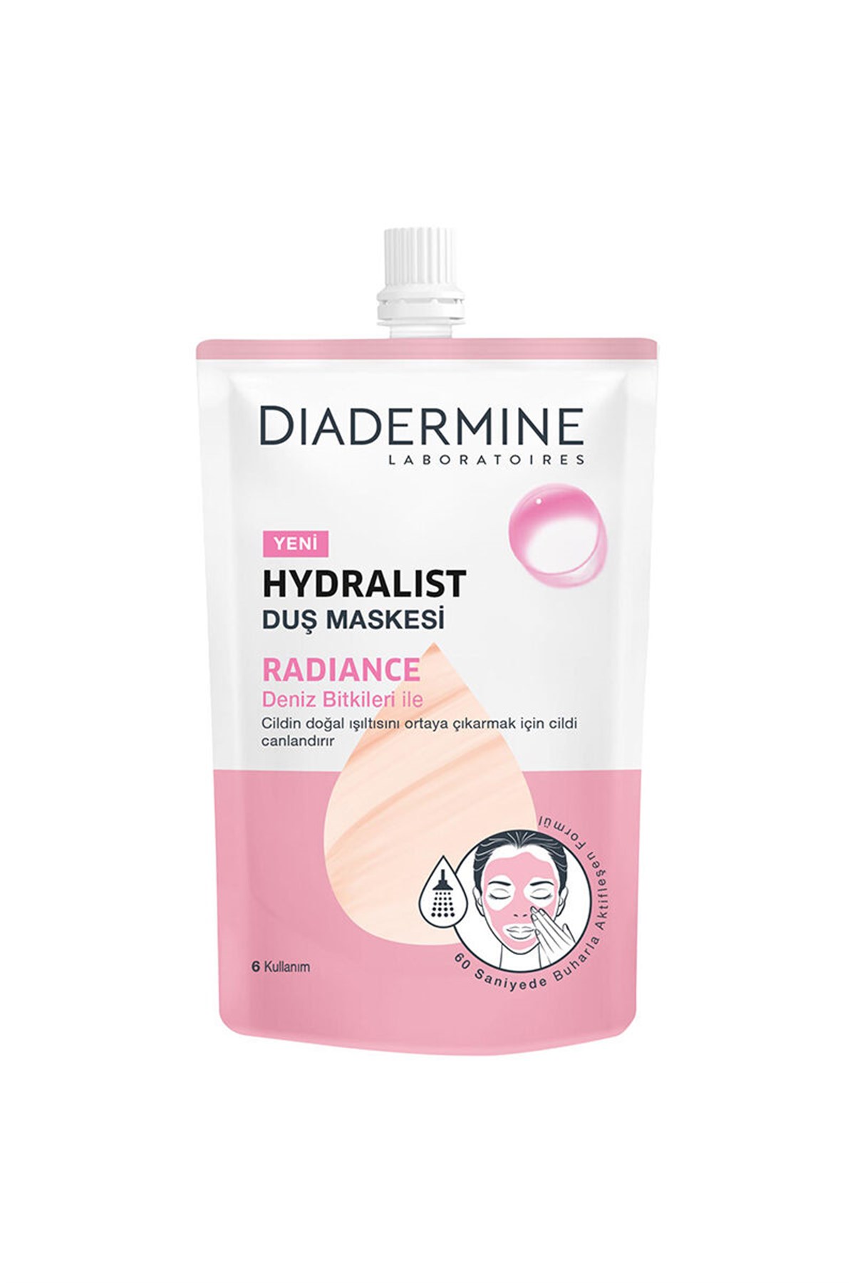 Diadermine Hydralist Duş Maskesi Radiance 50Ml 