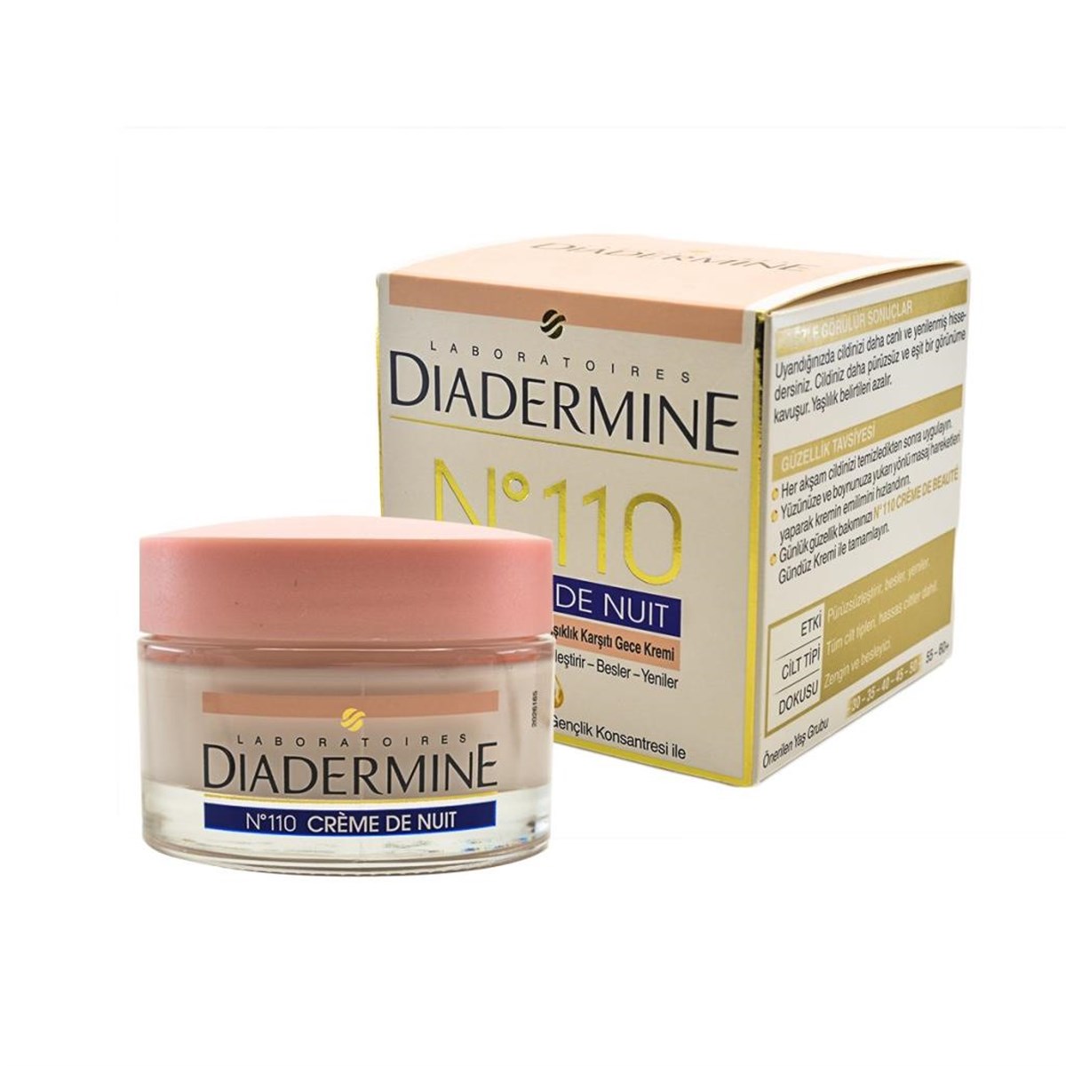 Diadermine No110 Gece Kremi 50 Ml | Cossta Cosmetic Station