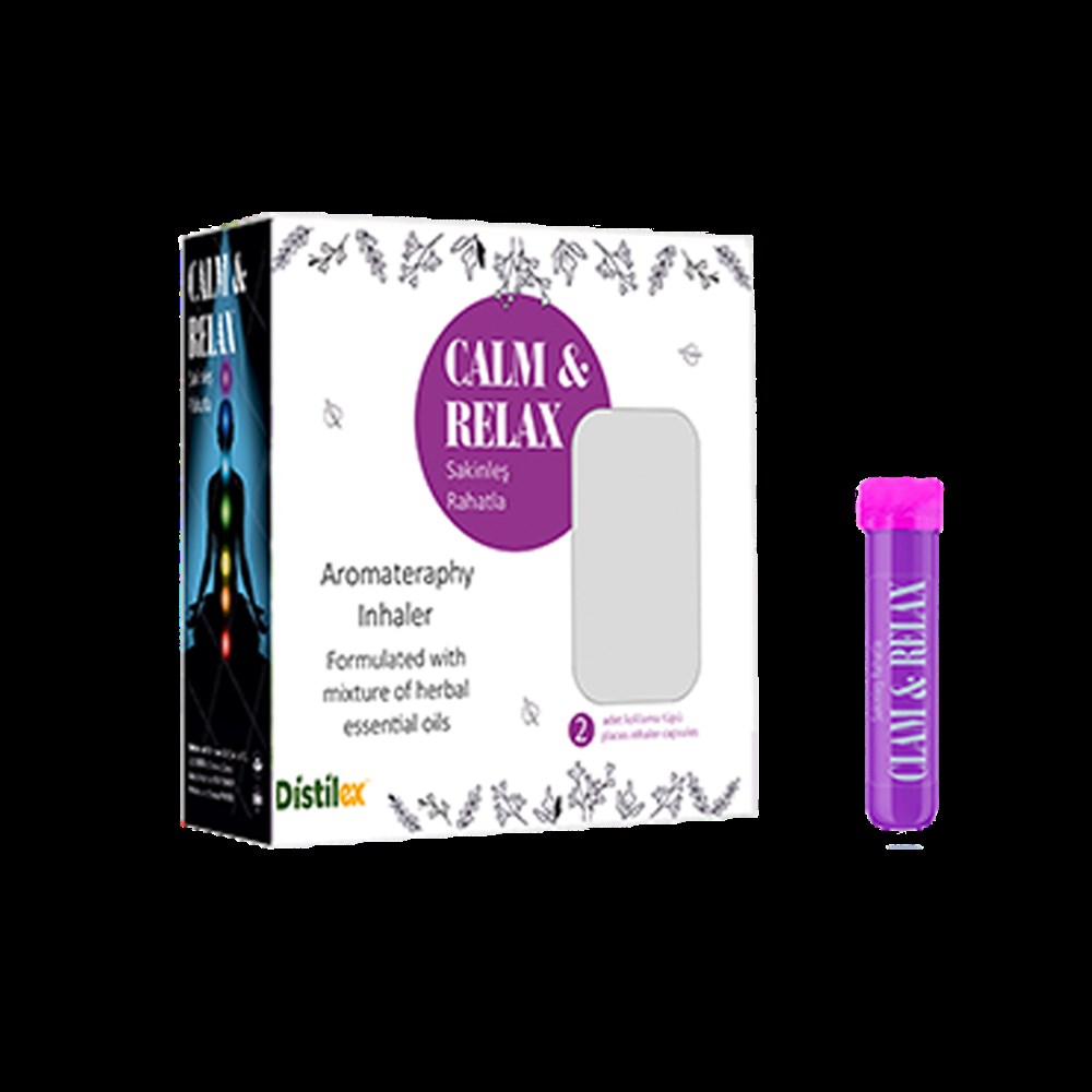 Distilex İnhaler Koklama Tüpü Calm & Relax
