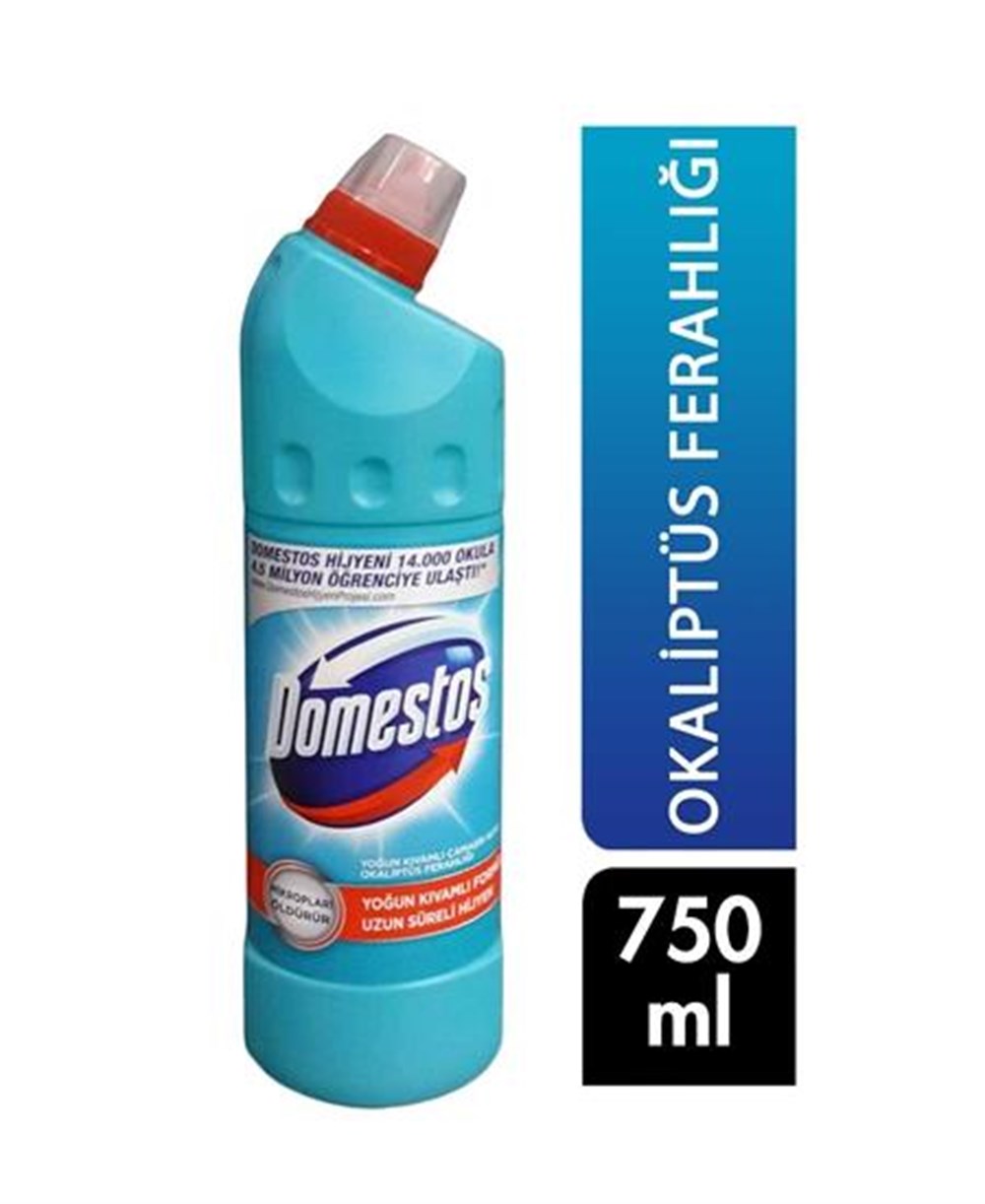 Domestos Çamaşır Suyu Okaliptus Ferahlığı 750 Ml