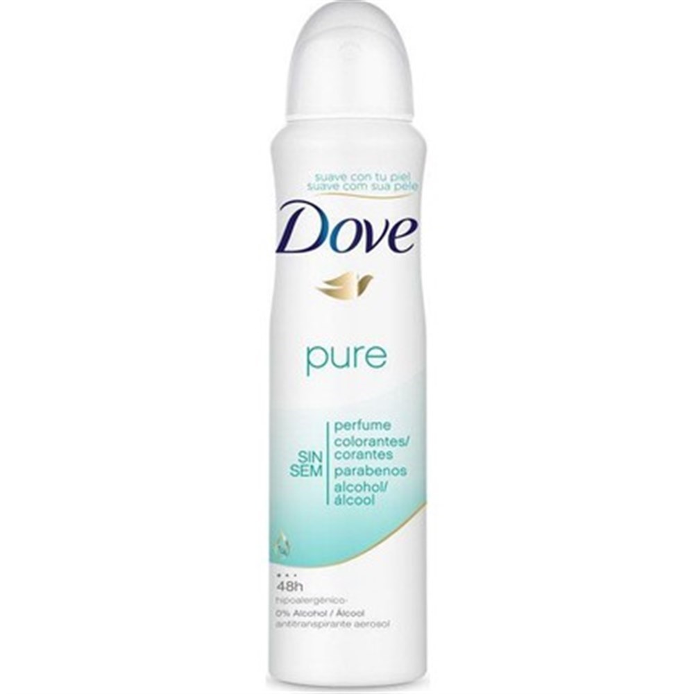 Dove Deodorant 150 Ml Women Healthy Skin Pure