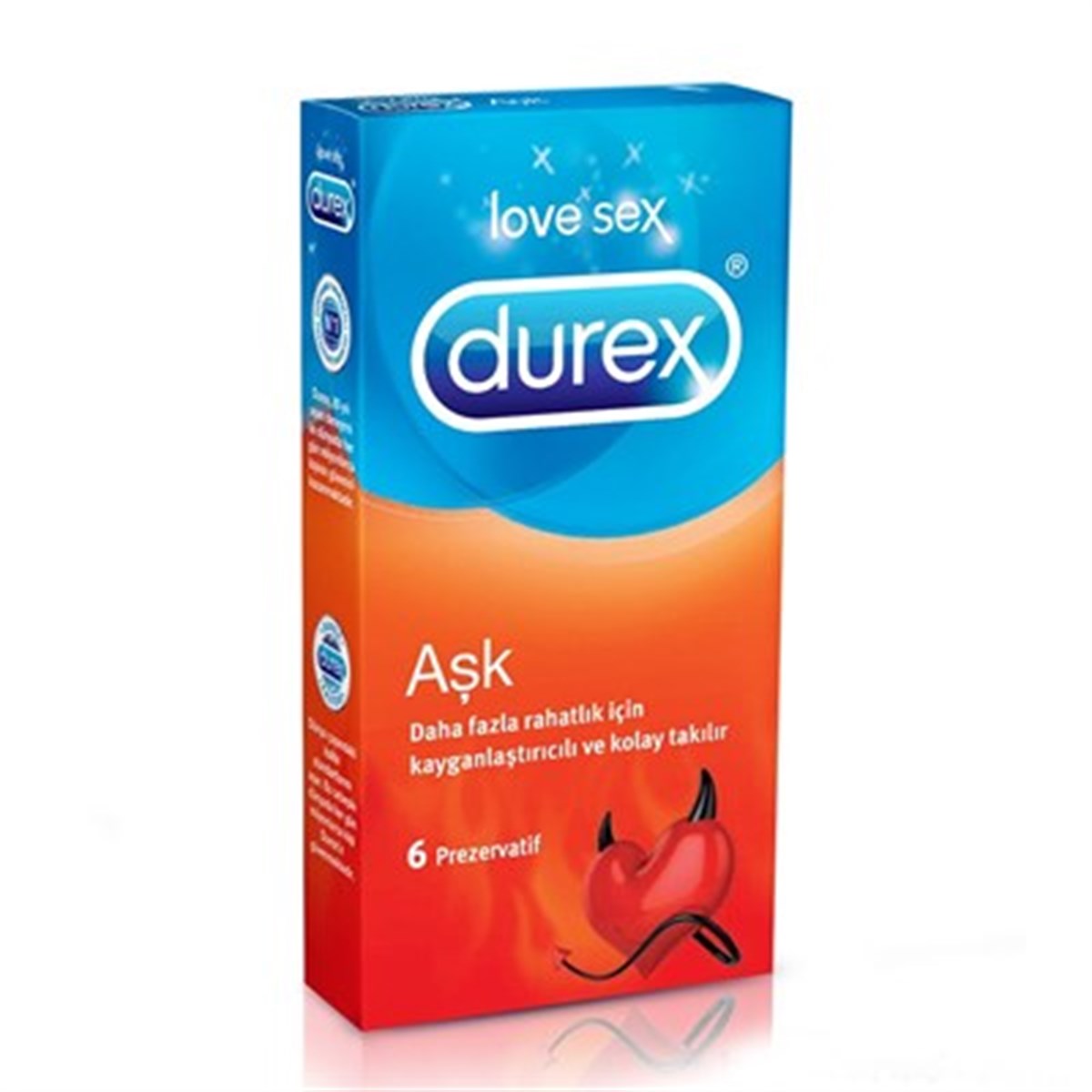 Durex Aşk Prezervatif 6'lı