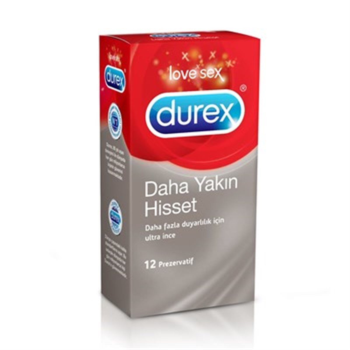 Durex Daha Yakın Hisset Ultra İnce Prezervatif 12'li