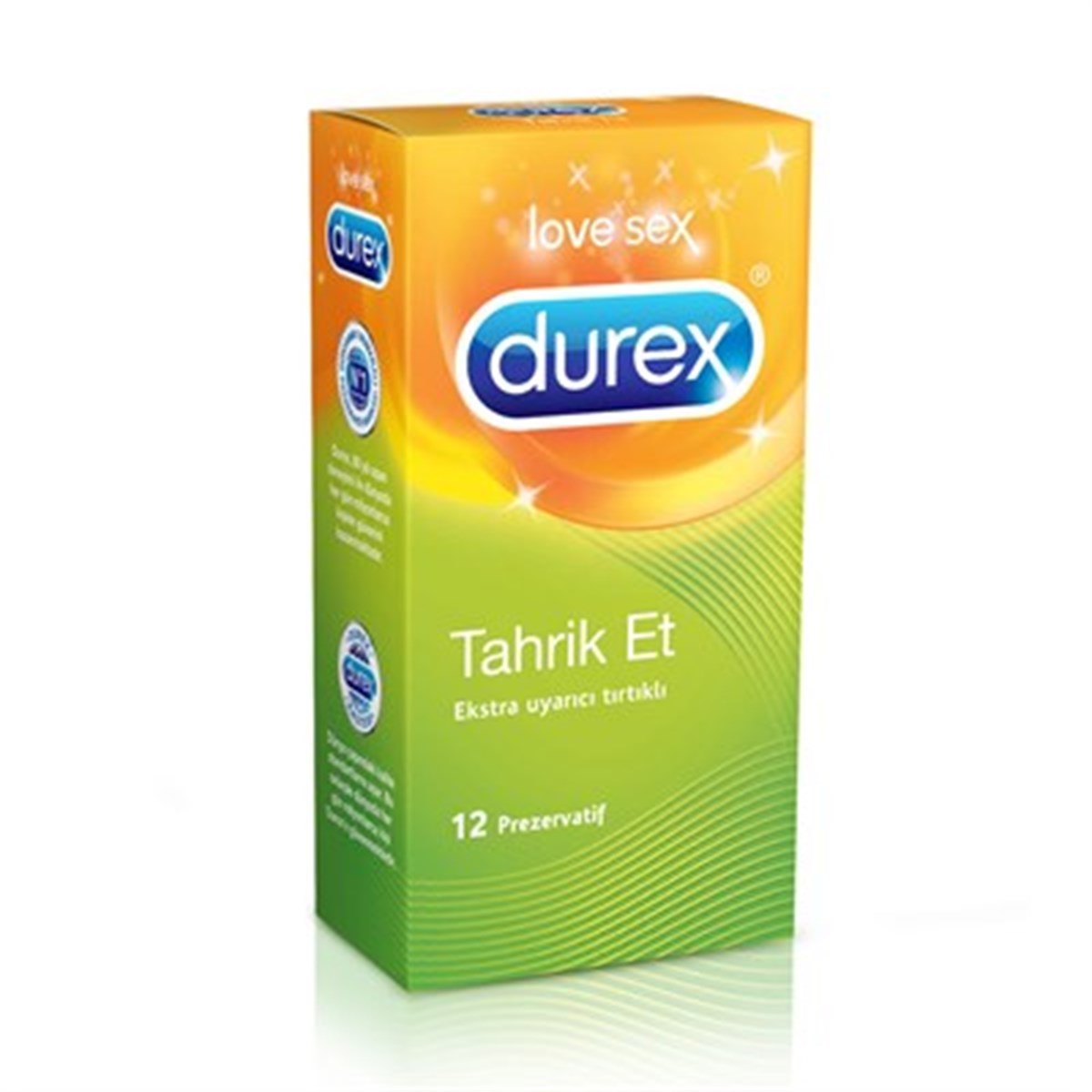 Durex Tahrik Et Tırtıklı Prezervatif 12'li | Cossta Cosmetic Station
