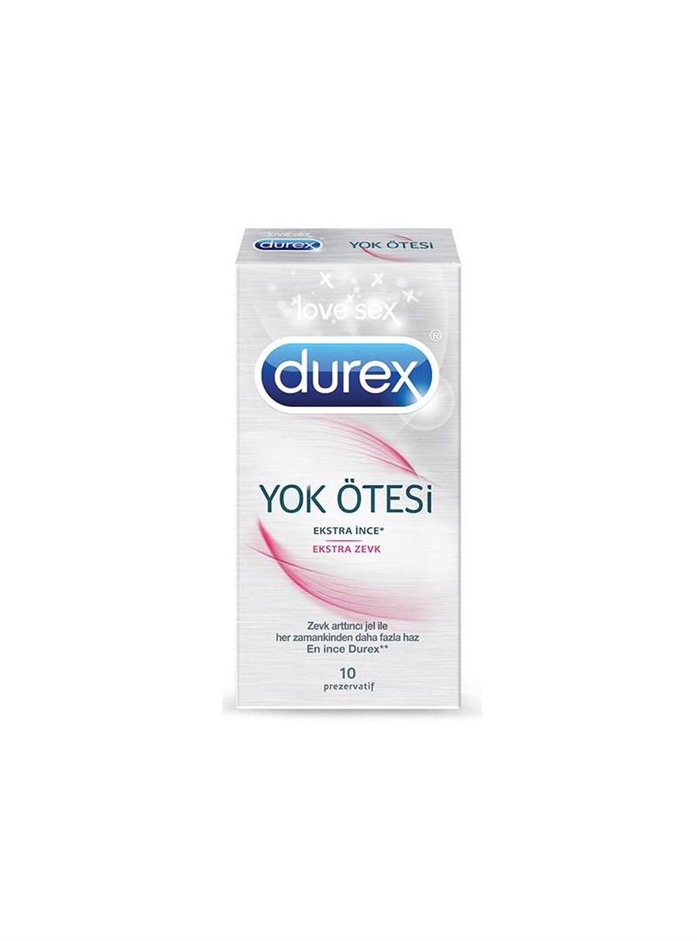 Durex Yok Ötesi Ekstra İnce Ekstra Zevk Prezervatif 10'Lu