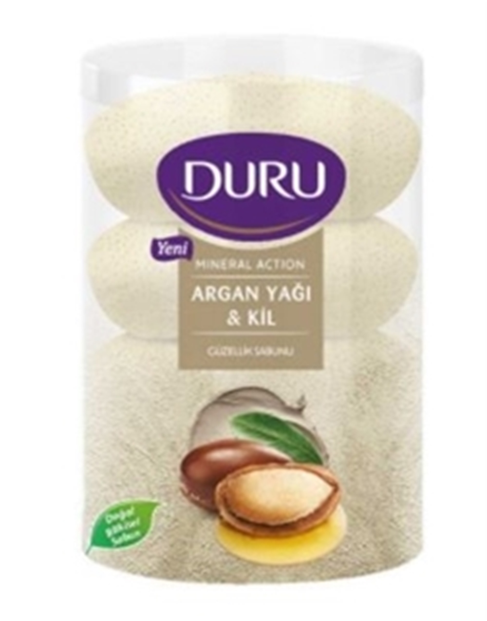 Duru Kalıp Sabun.4*110.Gr.Argan.Yagı.Kıl