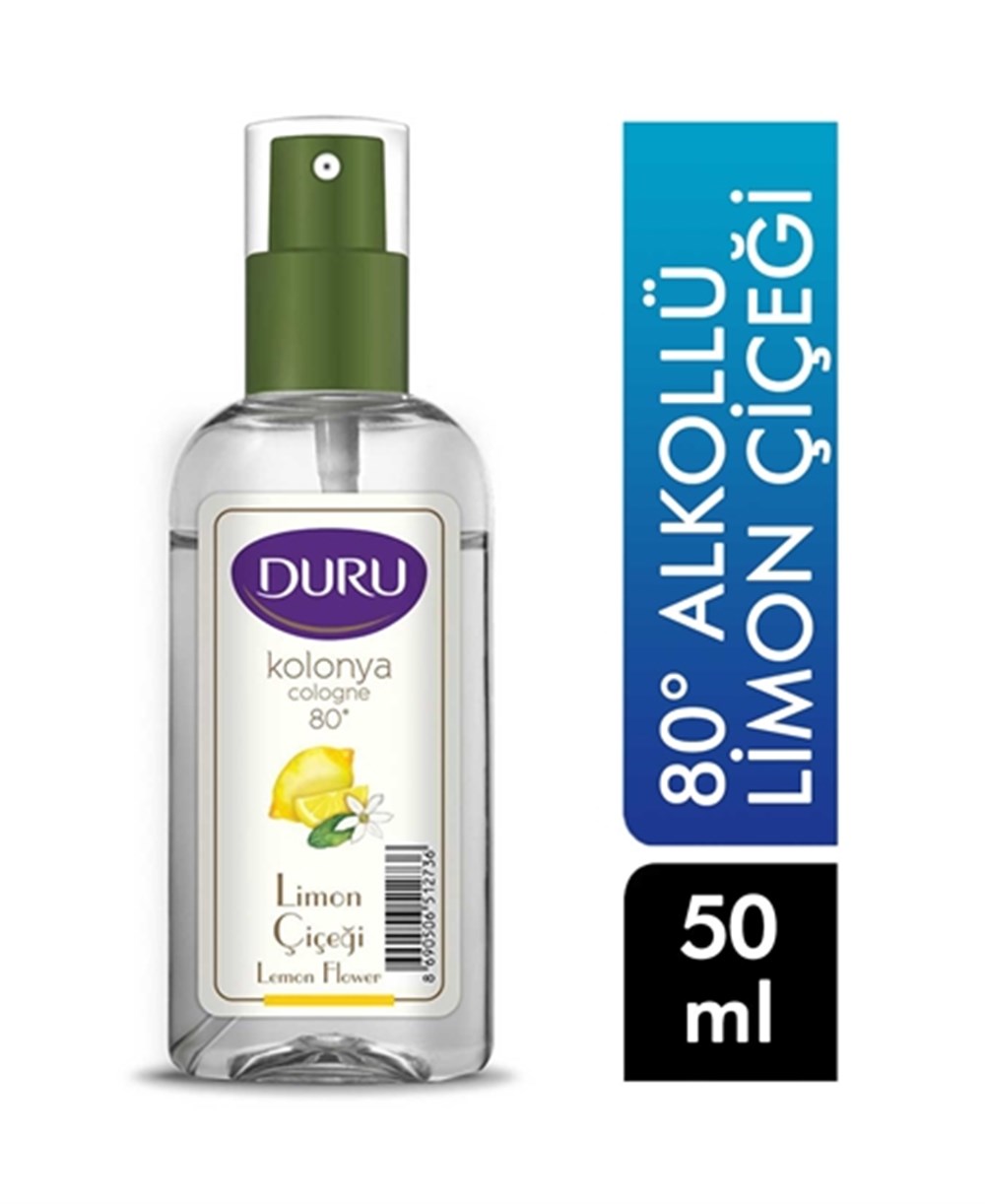 Duru Limon Sprey Kolonya 50 ml