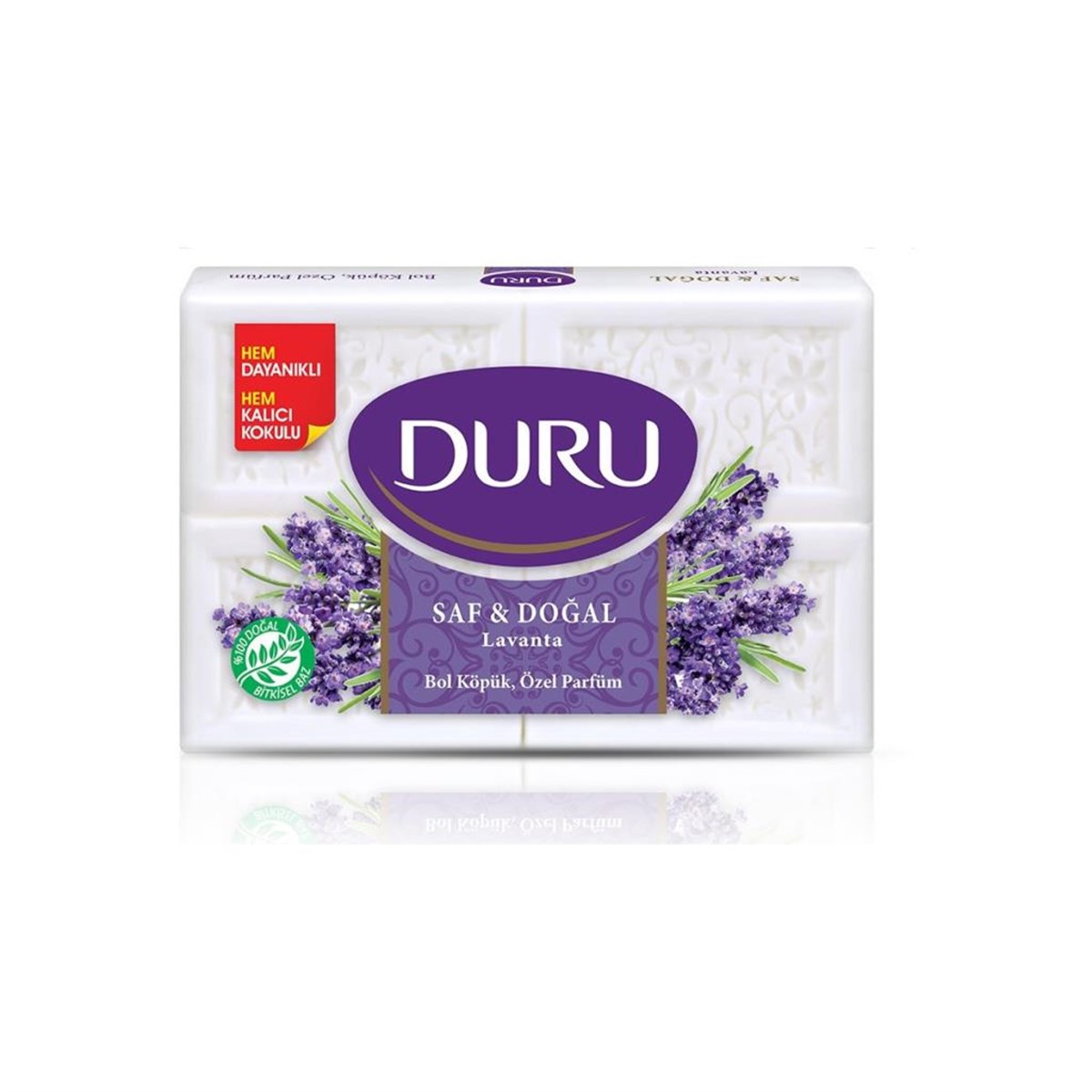 Duru Saf & Doğal Kalıp Sabun Lavanta 600 Gr 4x150 Gr