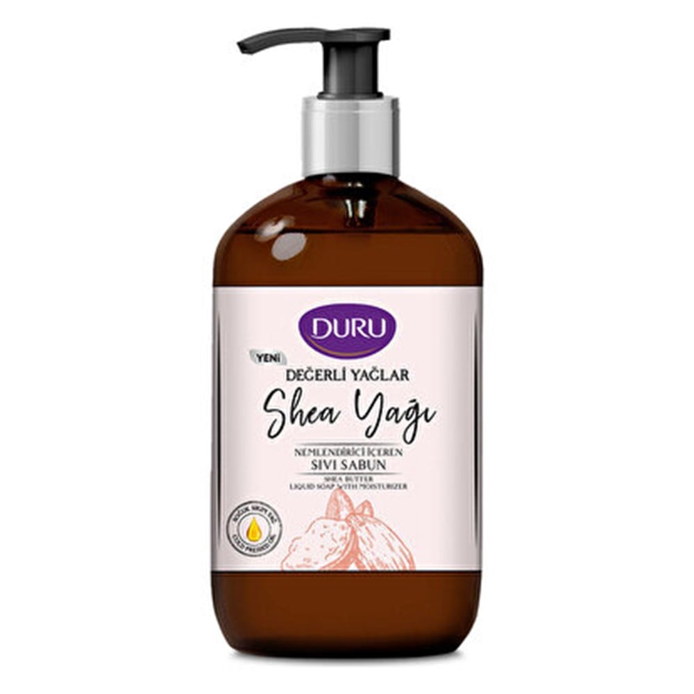 Duru Sıvı Sabun 500Ml Değerli Yağlar Nemlendiricili Shea Yağı 