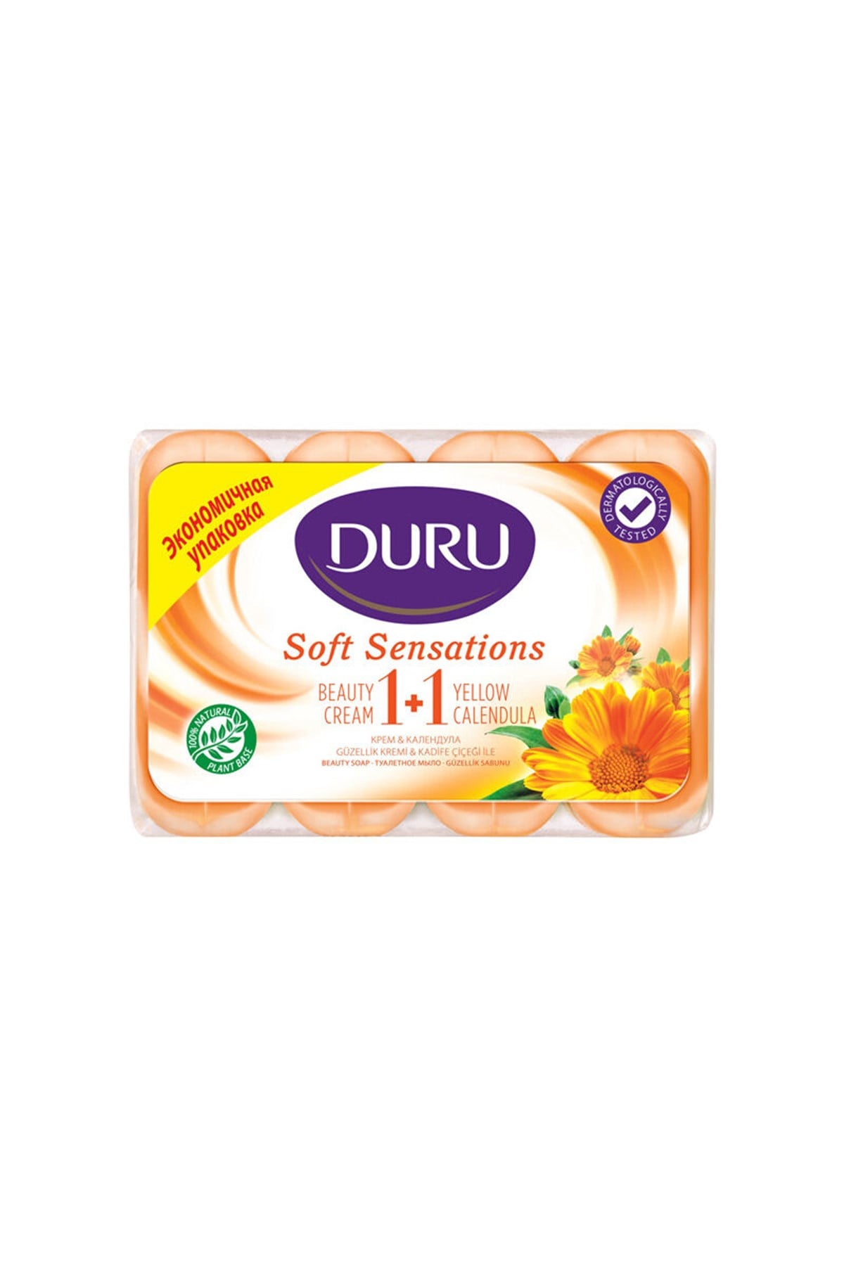 Duru Soft Sensations Kadife Çiçeği Güzellik Sabunu 4 x 90 Gr