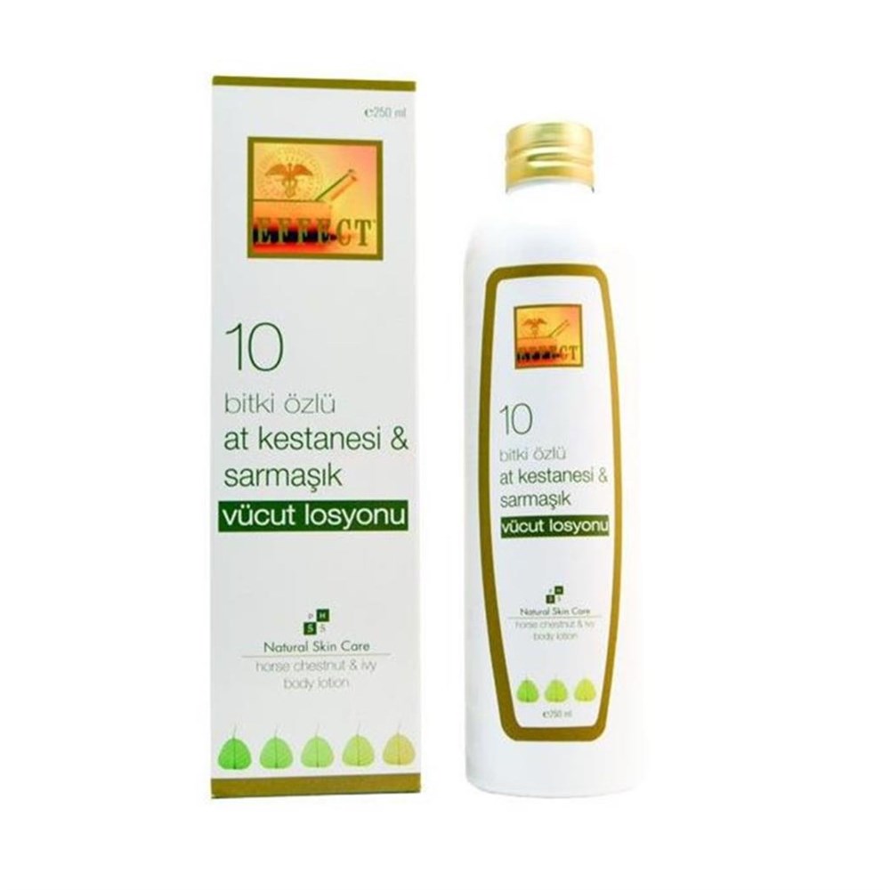 Effect 10 Bitki Özlü At Kestanesi&Sarmaşık Vücut Losyonu 250 Ml
