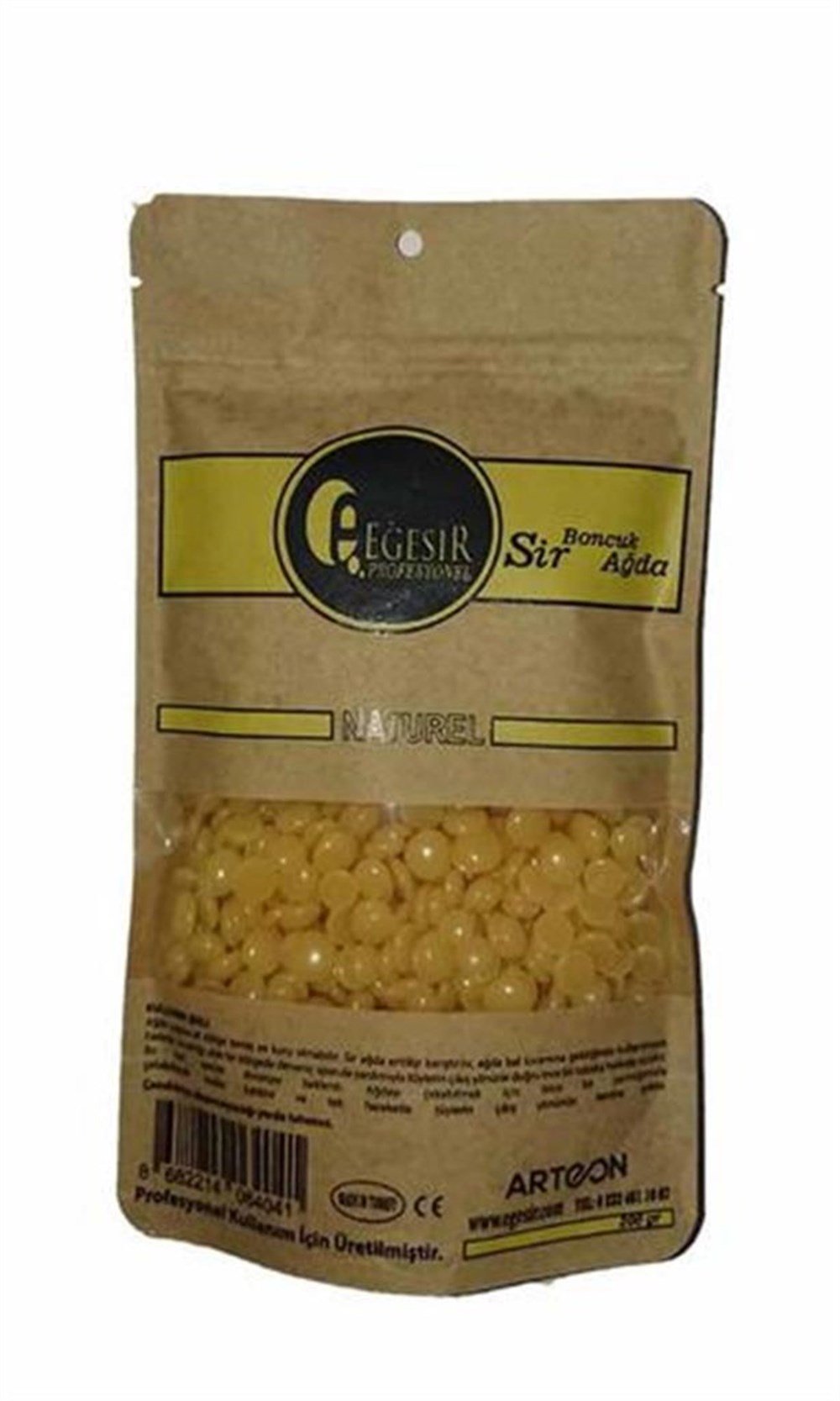 Egesir Sir Boncuk Ağda Naturel 200 GR