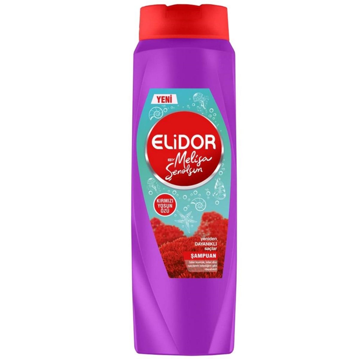 Elidor By Melisa Şenolsun Kırmızı Yosun Özlü Şampuan 500 Ml